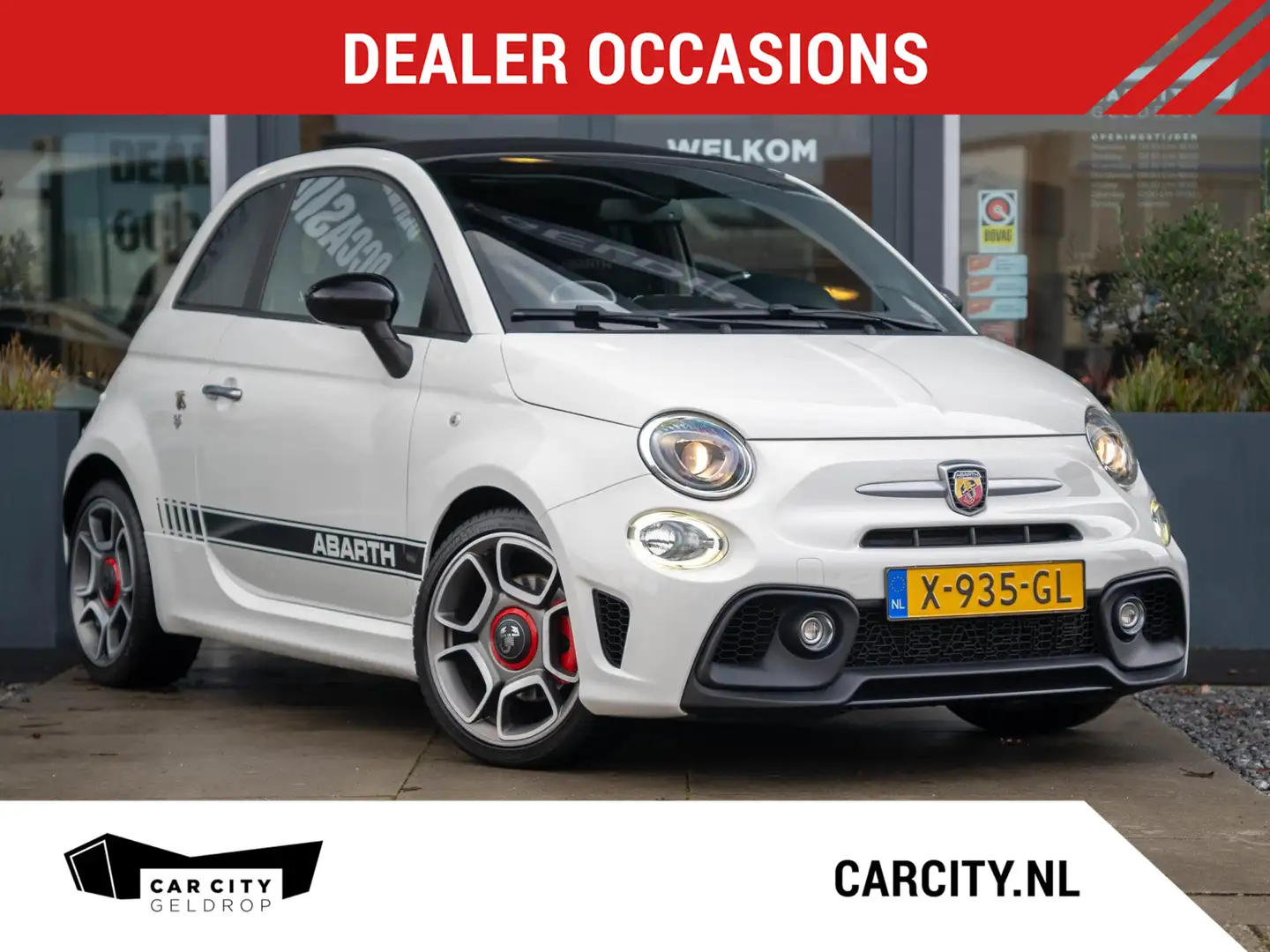 Abarth 595C 1.4 145PK / DAB+ / Parkeer sensoren / Climate cont Blanco - 1