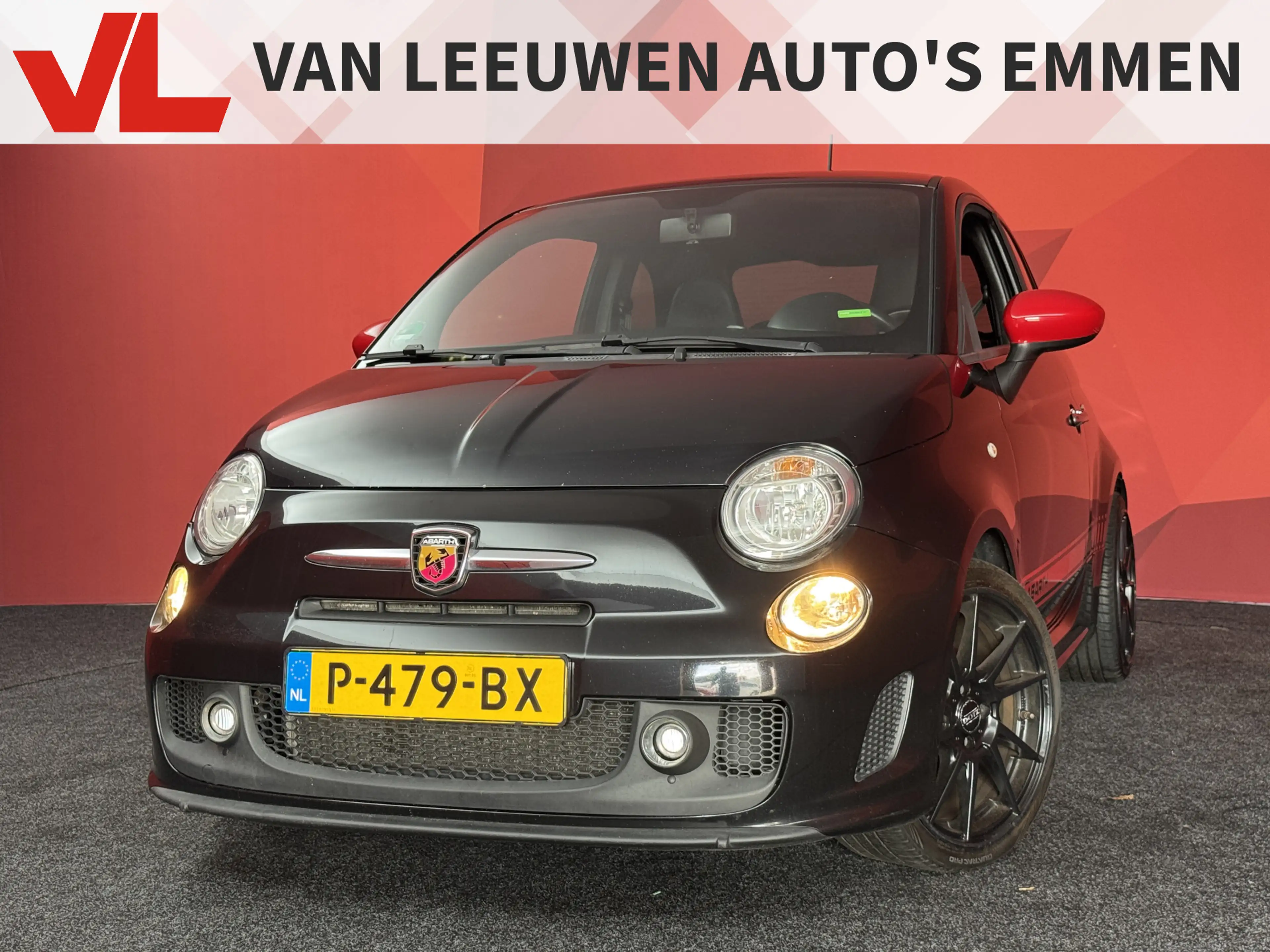 Fiat 500 Abarth 1.4 T-Jet Elaborabile | Nieuw Binnen! | Leder | Ai