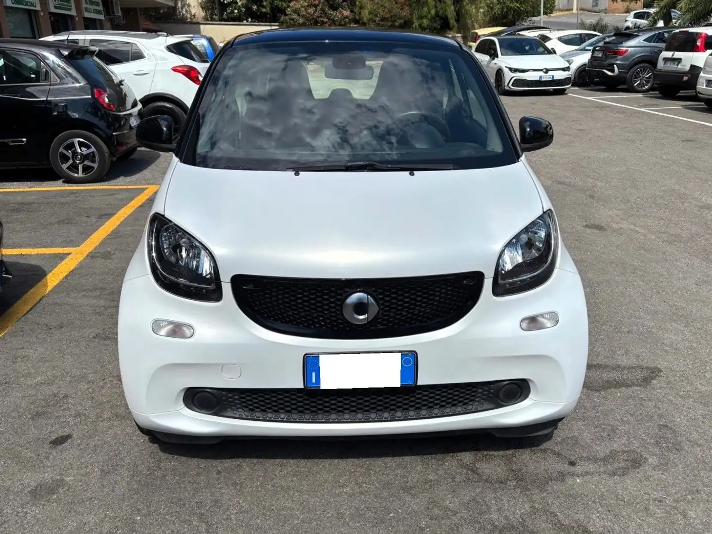 smart forTwo Fortwo 1.0 Passion 71cv twinamic BIANCO PERLA Bianco - 2