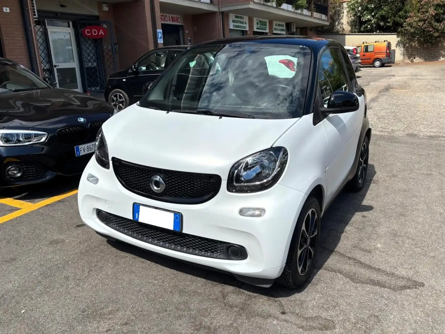 smart forTwo Fortwo 1.0 Passion 71cv twinamic BIANCO PERLA Bianco - 1