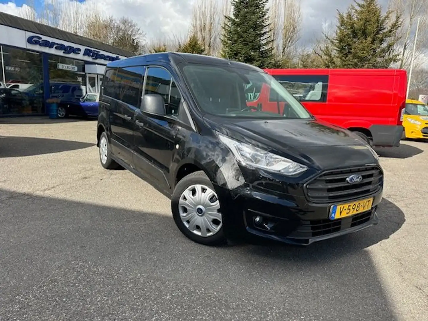 Ford Transit Connect 1.5 EcoBlue L2 Trend !NAVI-CAMERA-APLE PLAY-KLIMA Zwart - 2
