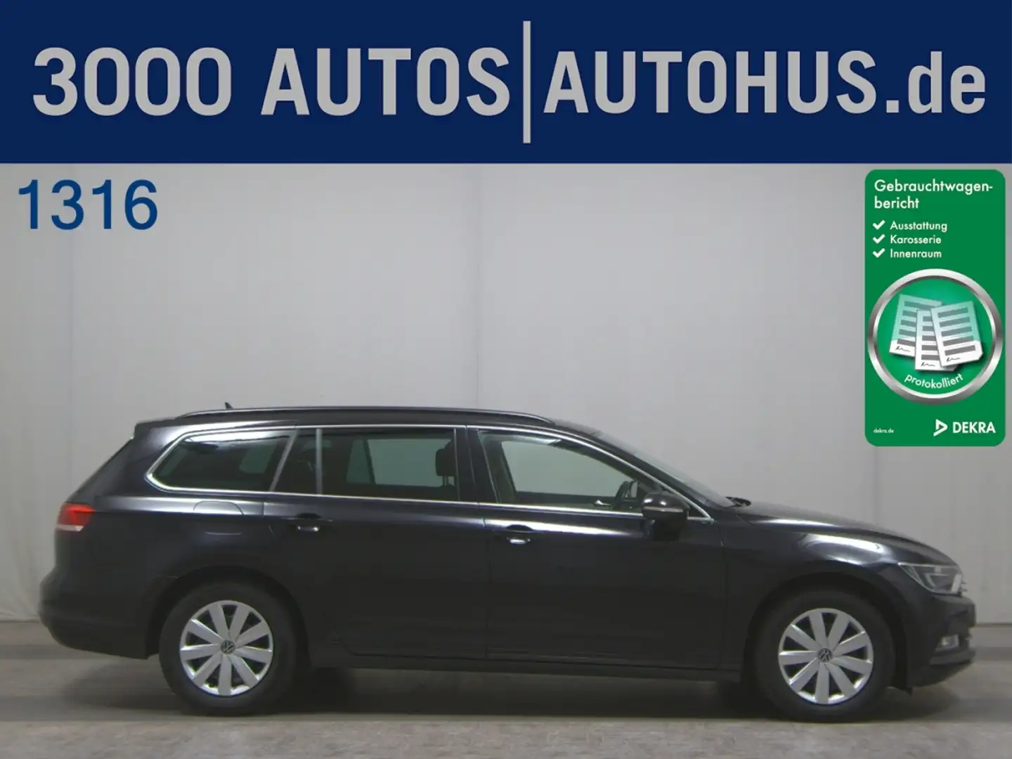 Volkswagen Passat Var. 2.0 TDI Comf. Navi AID RfK ACC Black - 1
