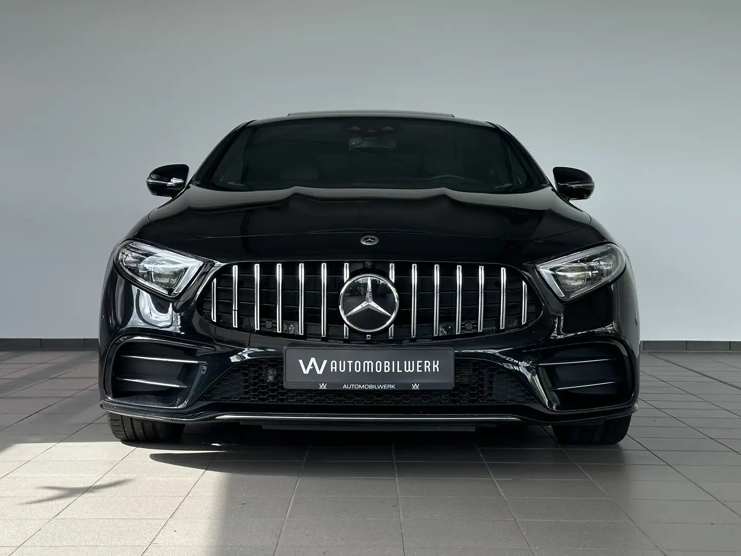 Mercedes-Benz CLS 53 AMG |LUFT|S-DACH|BURM-3D|AHK|STHZ|360°| Negru - 2