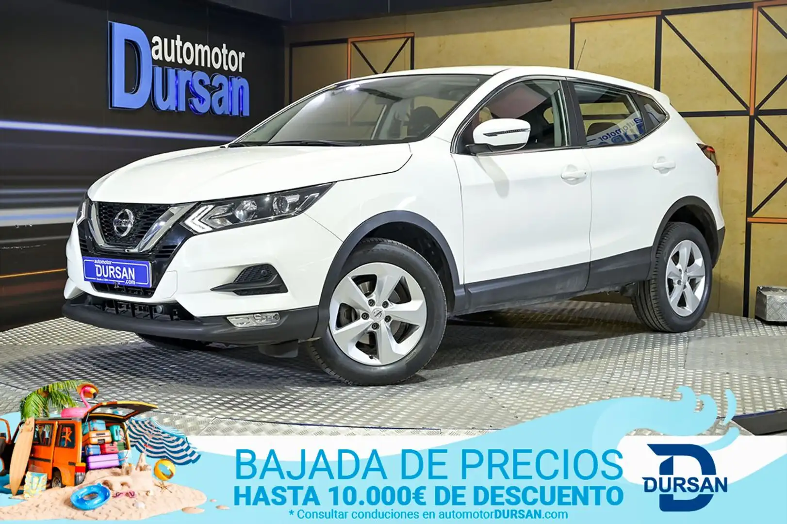 Nissan Qashqai dCi 85 kW 115 CV E6D ACENTA Weiß - 1