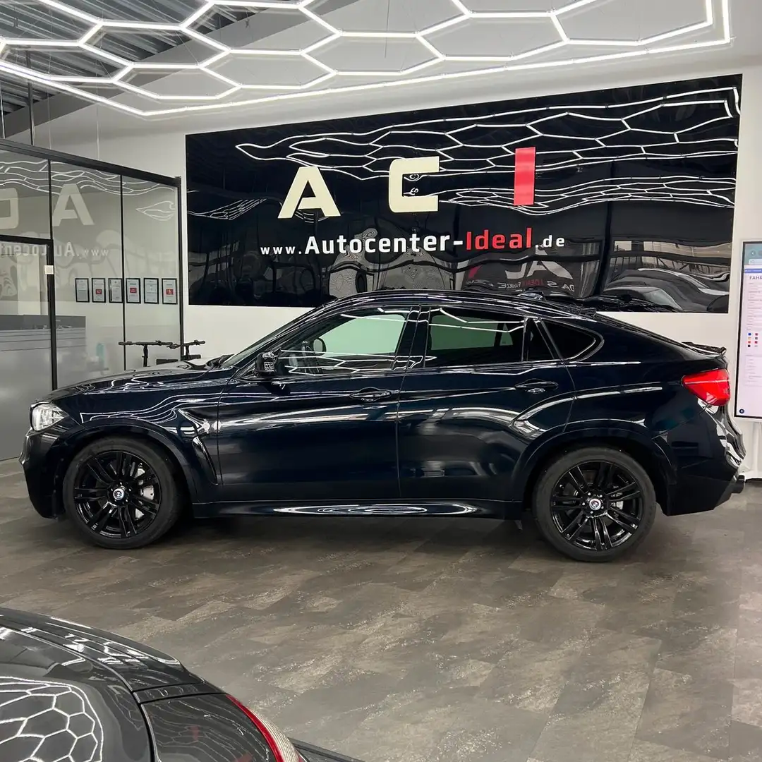BMW X6 M50 d, Pano, LED, HeUp,SoftC., SitzKül.HarmKa Schwarz - 2