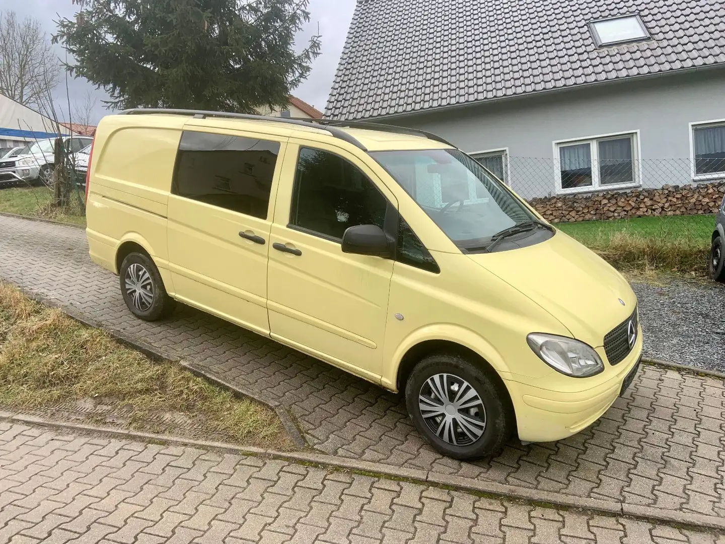 Mercedes-Benz Vito Mixto 111 CDI lang /Mixto / TÜV 11/26 Jaune - 1