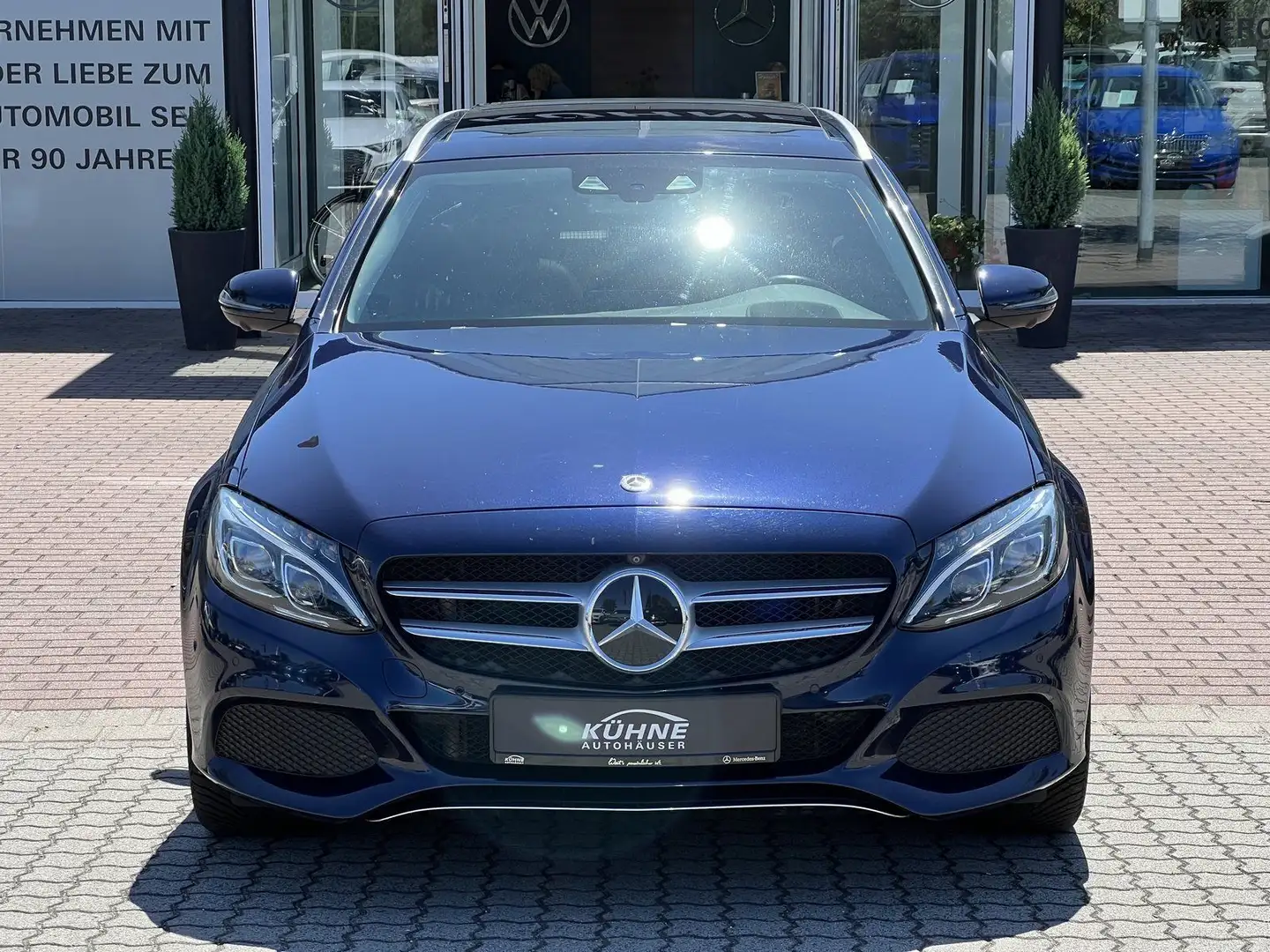 Mercedes-Benz C 250 d 4M T Avantg/Excl. +HeadUp+Pano+Burm+360° Azul - 2