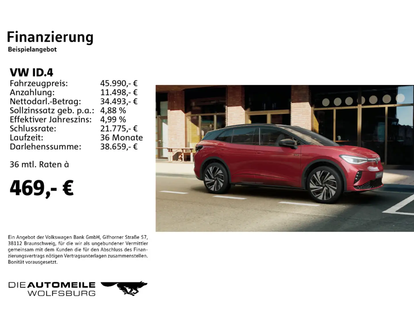 Volkswagen ID.4 4Motion GTX AHK/Pano/Matrix/H+K Rot - 2