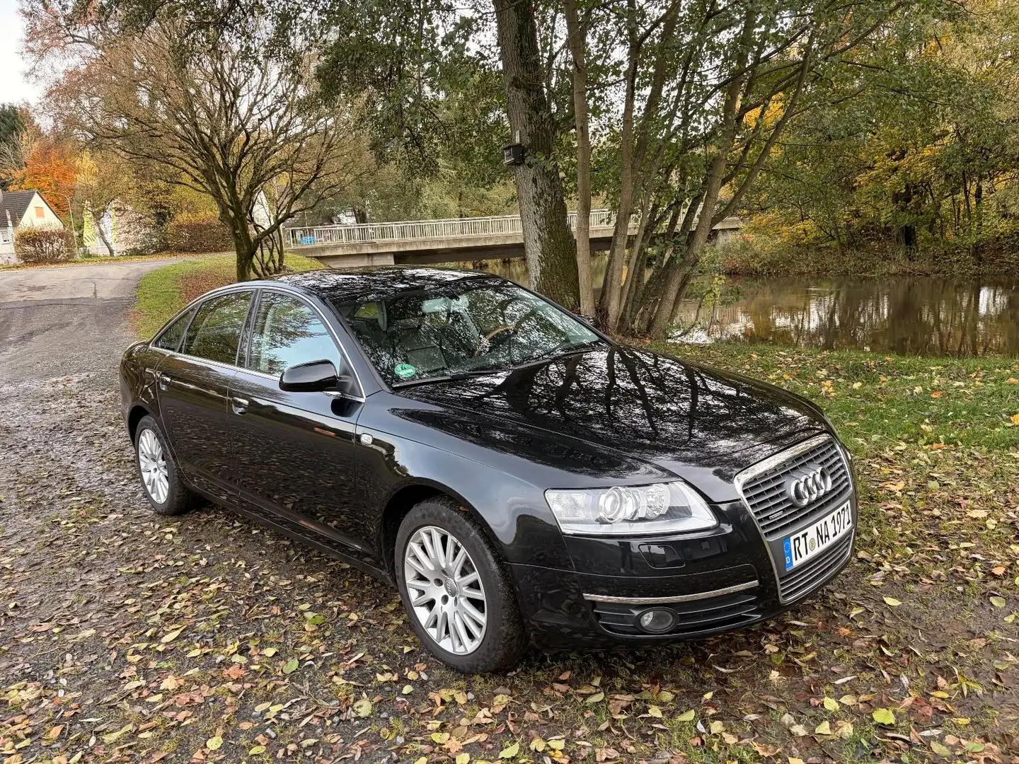 Audi A6 4.2 quattro ORG 148TKm TÜV Steuerkette NEU Noir - 1
