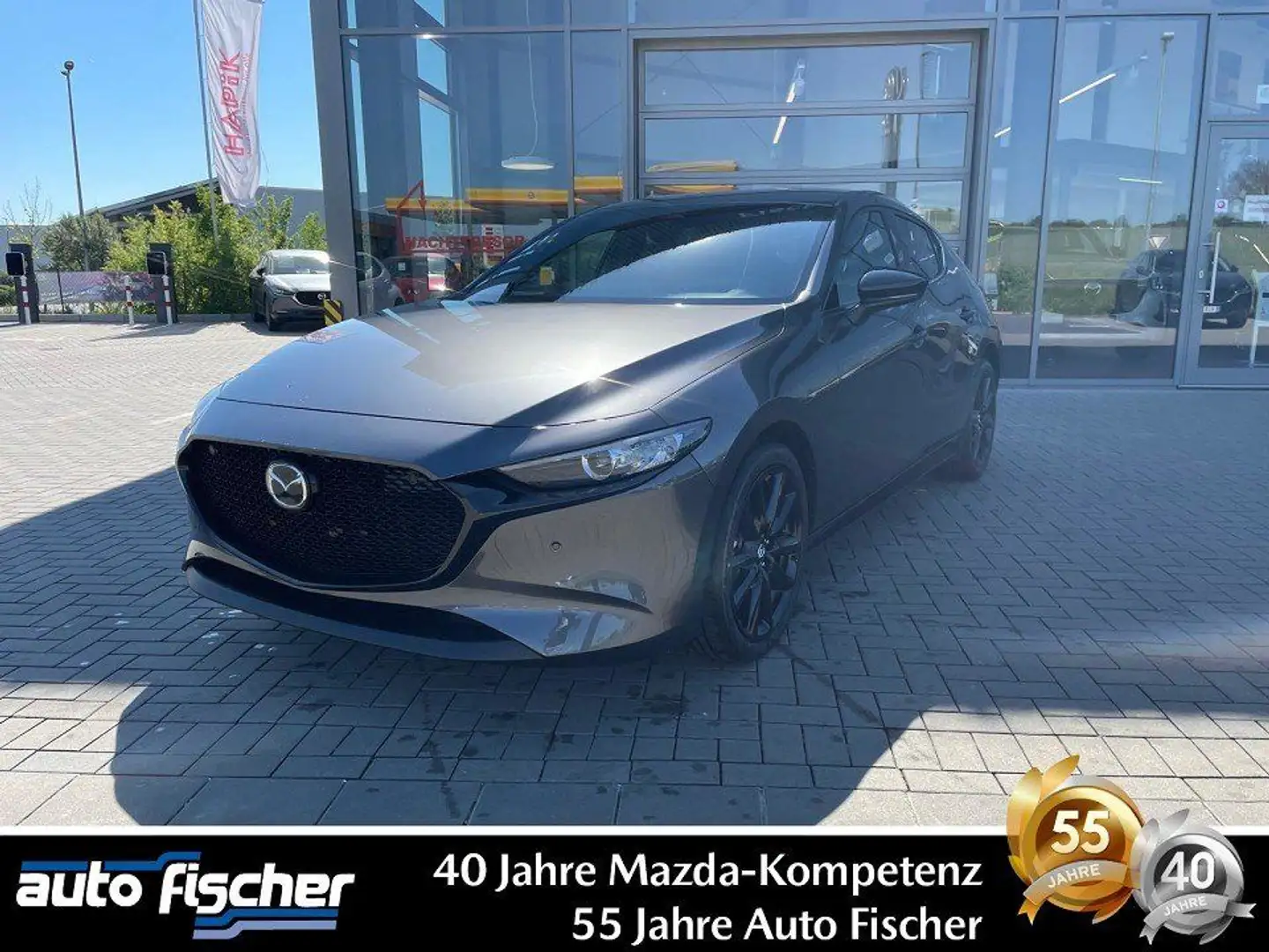 Mazda 3 2.5 (140PS) Schalter Homura Sitzheizung Navi R Gris - 1