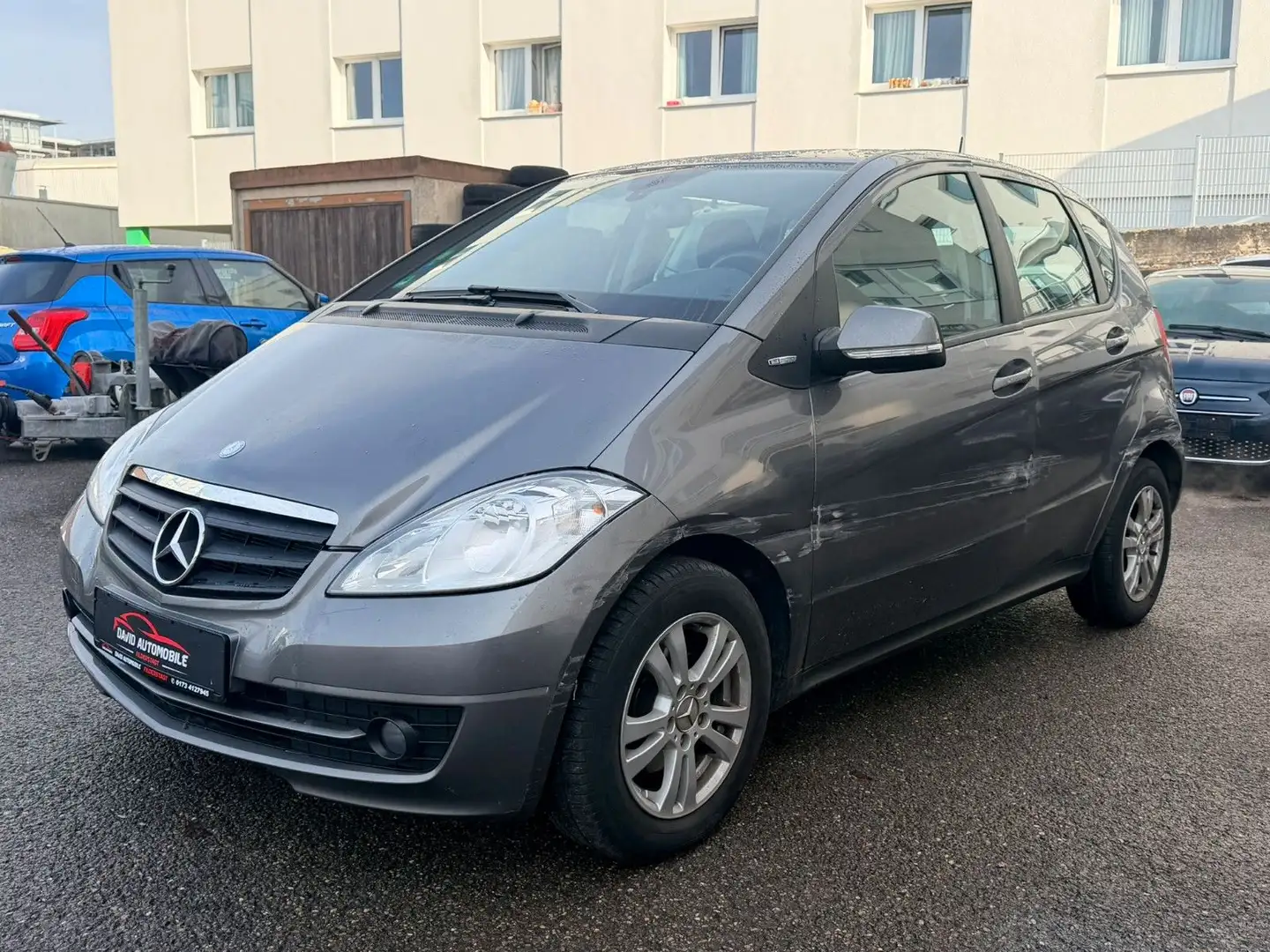 Mercedes-Benz A 160 *Gepflegt*Alu*Klima*Tüv 05.2027*Scheckheft Gris - 1