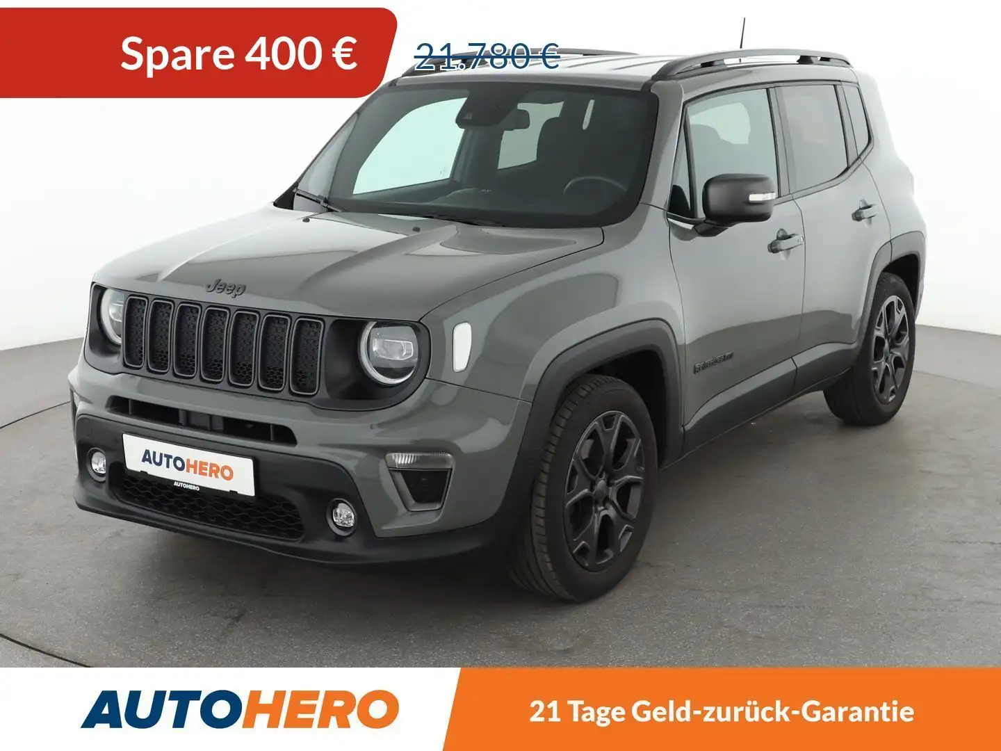 Jeep Renegade 1.3 T-GDI 80th Anniversary FWD Aut.*NAVI*LED*ACC* Grau - 1