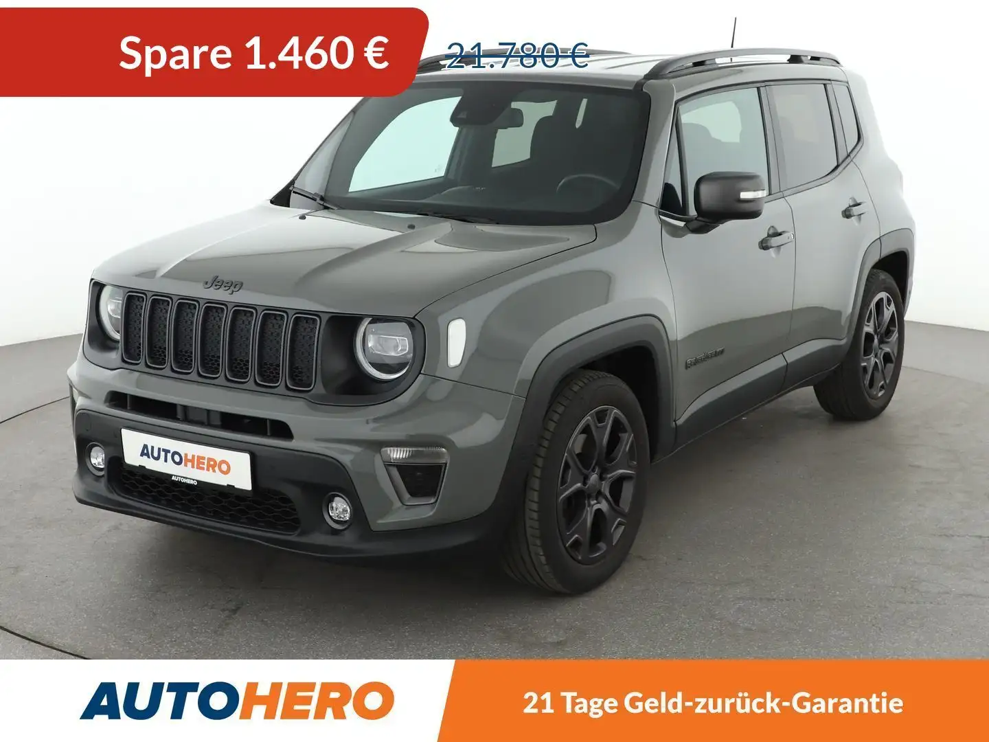 Jeep Renegade 1.3 T-GDI 80th Anniversary FWD Aut.*NAVI*LED*ACC* Grau - 1