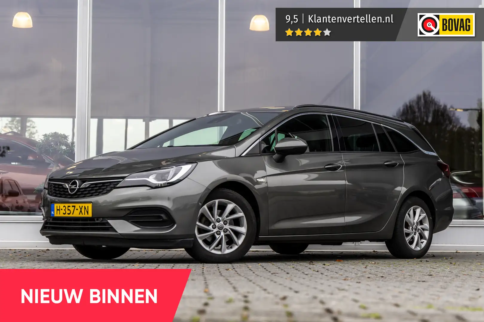 Opel Astra Sports Tourer 1.2 Elegance | Camera | Trekhaak | N Grijs - 1