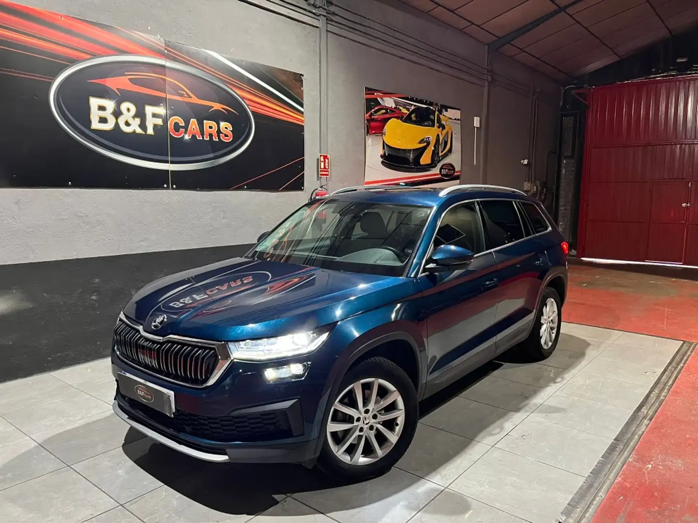 Skoda Kodiaq 2.0TDI AB tech Style 4x2 DSG 110kW Blau - 2