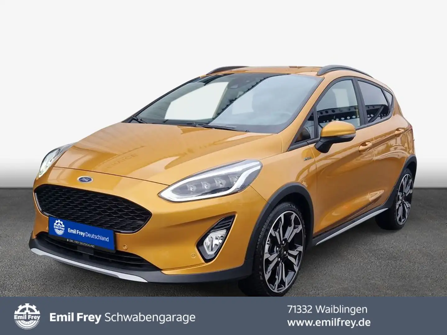 Ford Fiesta 1.0 EcoBoost ACTIVE X *LED/ACC/TWA* Gelb - 1