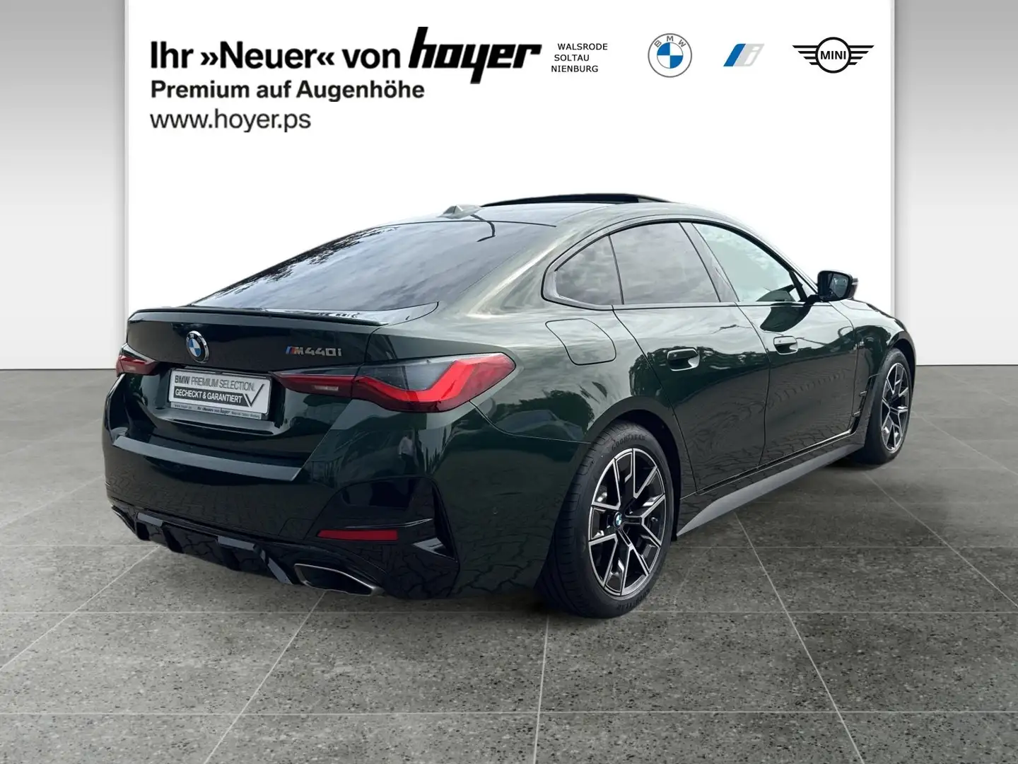 BMW 440 M440i Gran Coupé HK HiFi DAB LED GSD RFK Shz Grün - 2