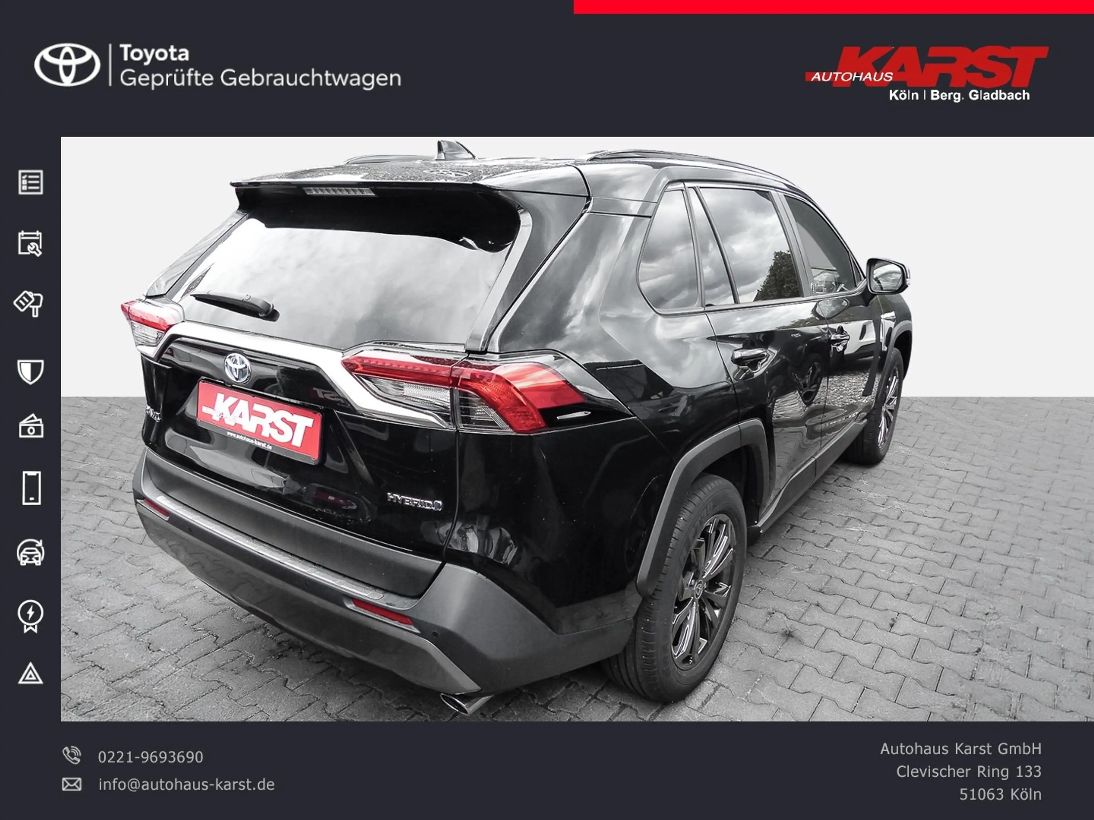 Toyota RAV 4 RAV4 2.5 Hybrid Kamera, el. Heckkl. — photo 2
