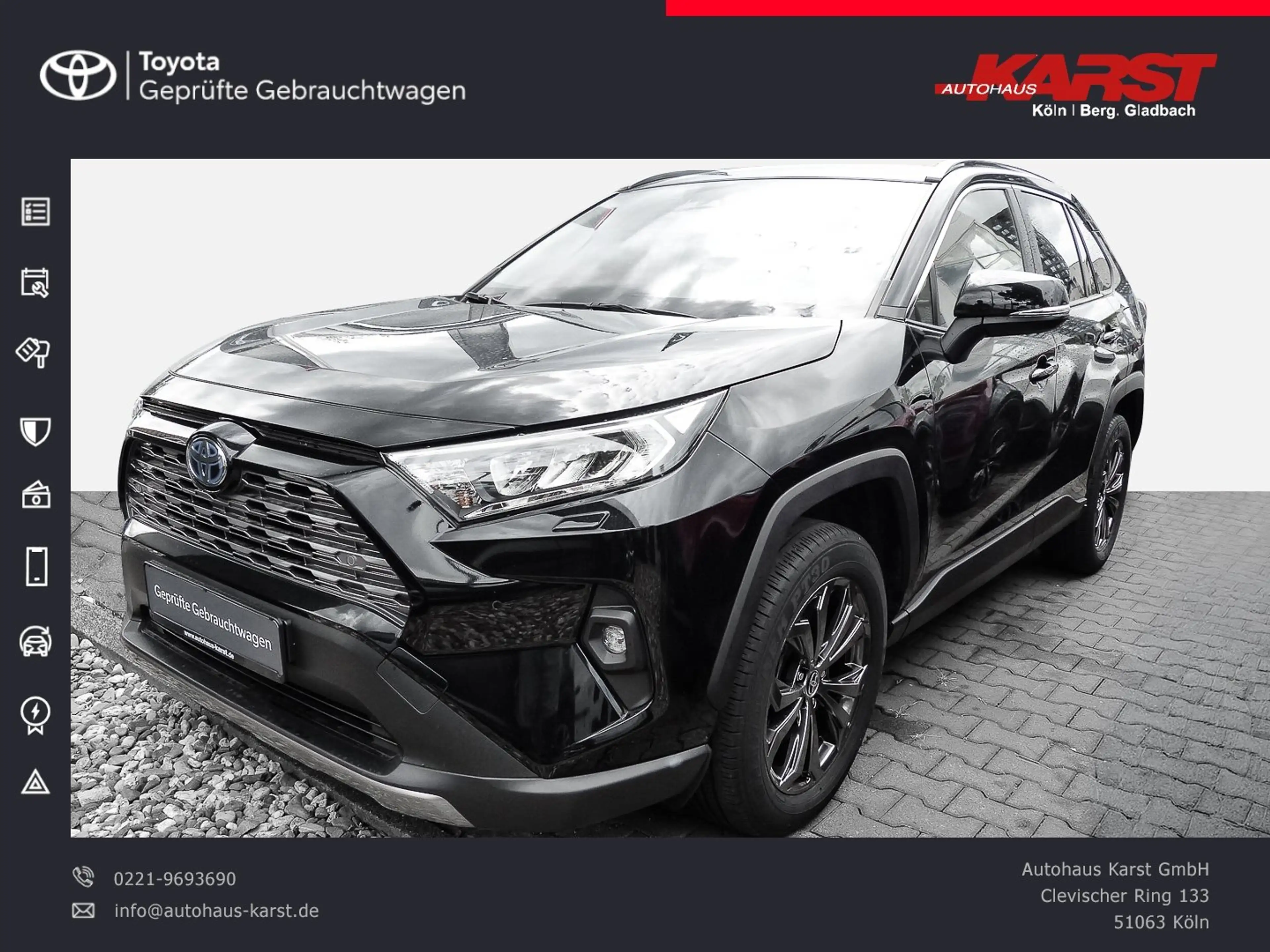 Toyota RAV 4 RAV4 2.5 Hybrid Kamera, el. Heckkl.