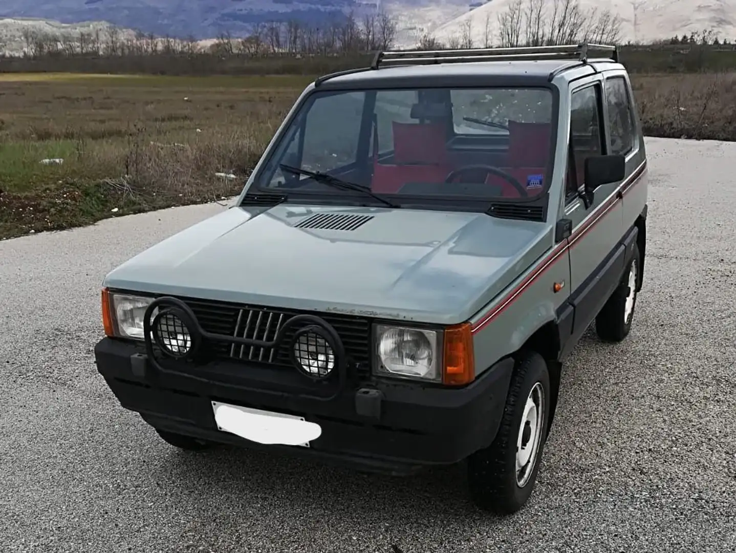 Fiat Panda 4x4 prima serie Zelená - 1