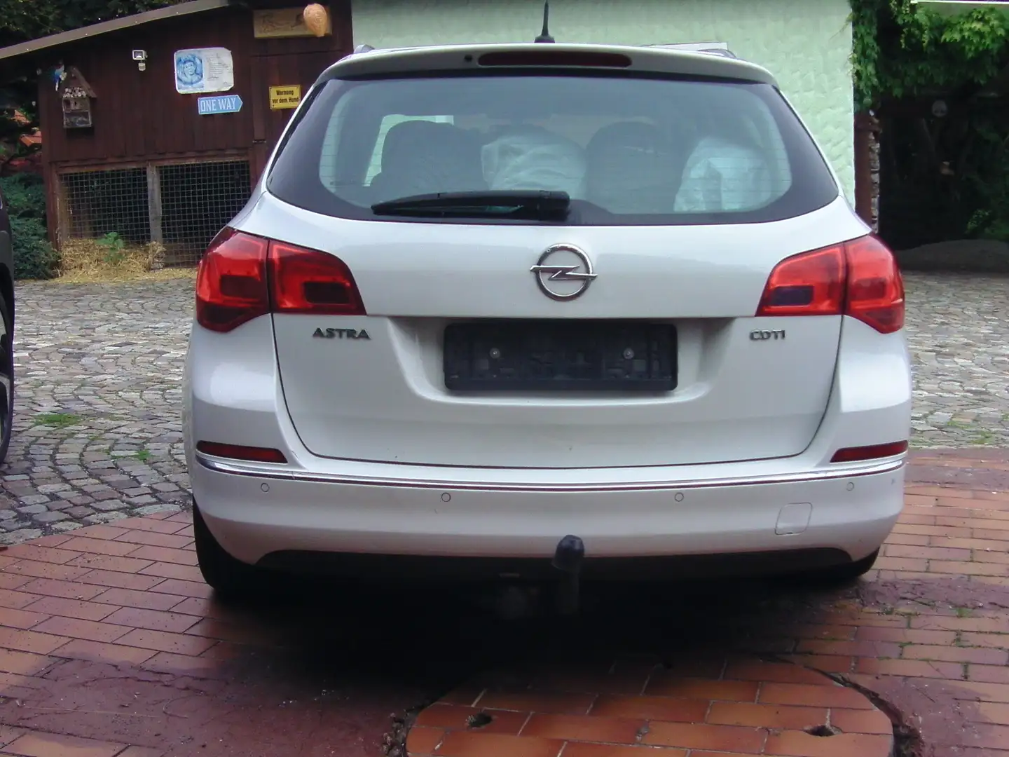 Opel Astra DIESEL! HU 3/27! kein Rost! Klmatr. AHK, Alu Weiß - 1