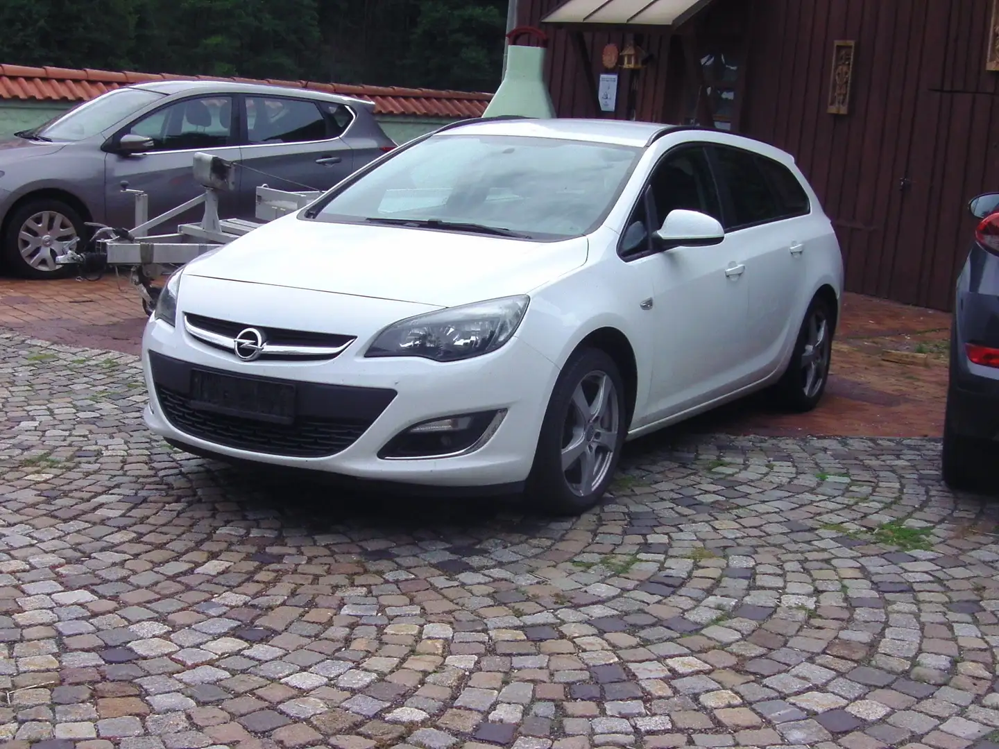 Opel Astra DIESEL! HU 3/27! kein Rost! Klmatr. AHK, Alu Weiß - 2