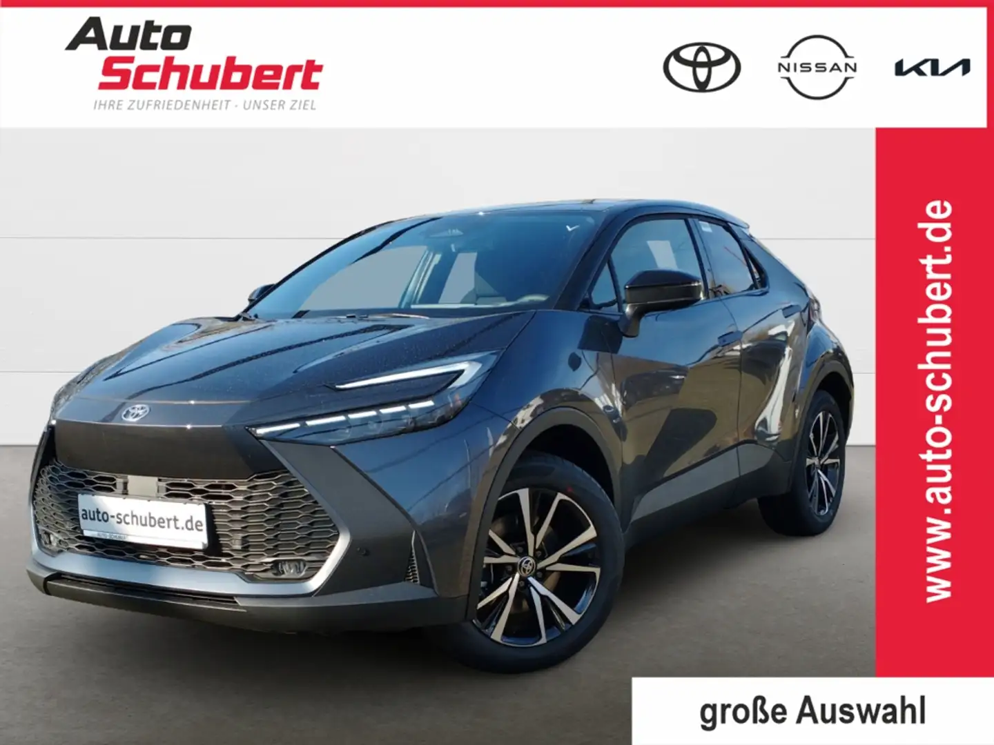 Toyota C-HR Plug-In 2,0 Teamplayer NAVI+LED+APPLECARPLAY Andro Grau - 1