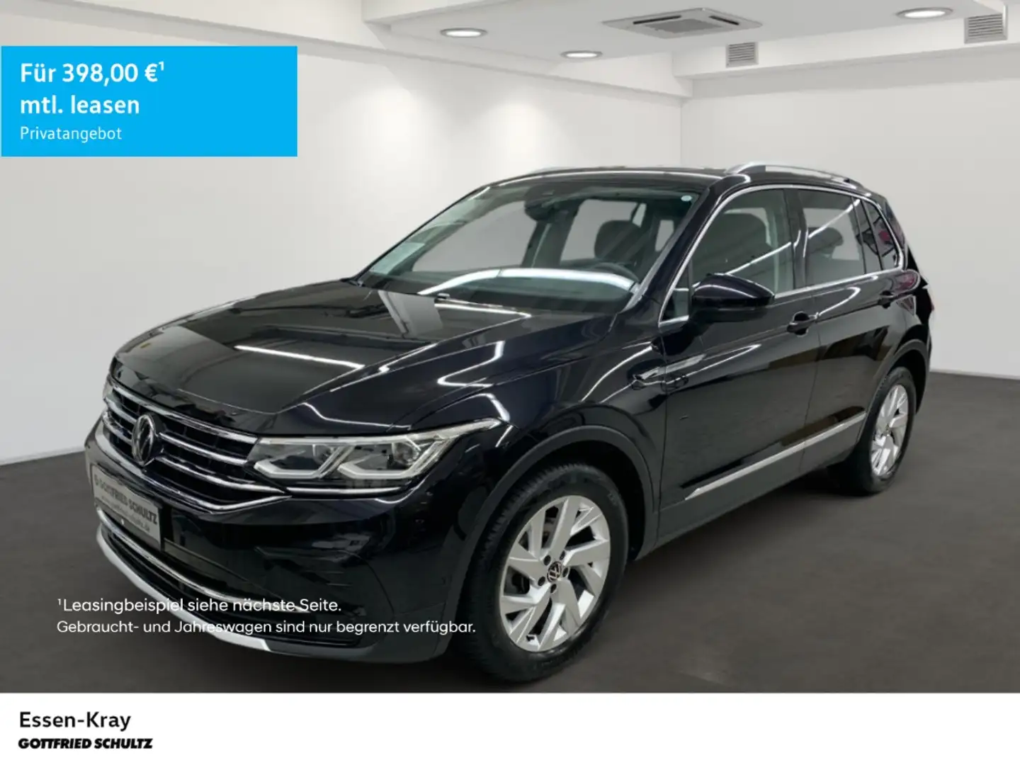 Volkswagen Tiguan Elegance 2.0 TDI DSG LED ACC Pano Kamera Schwarz - 1