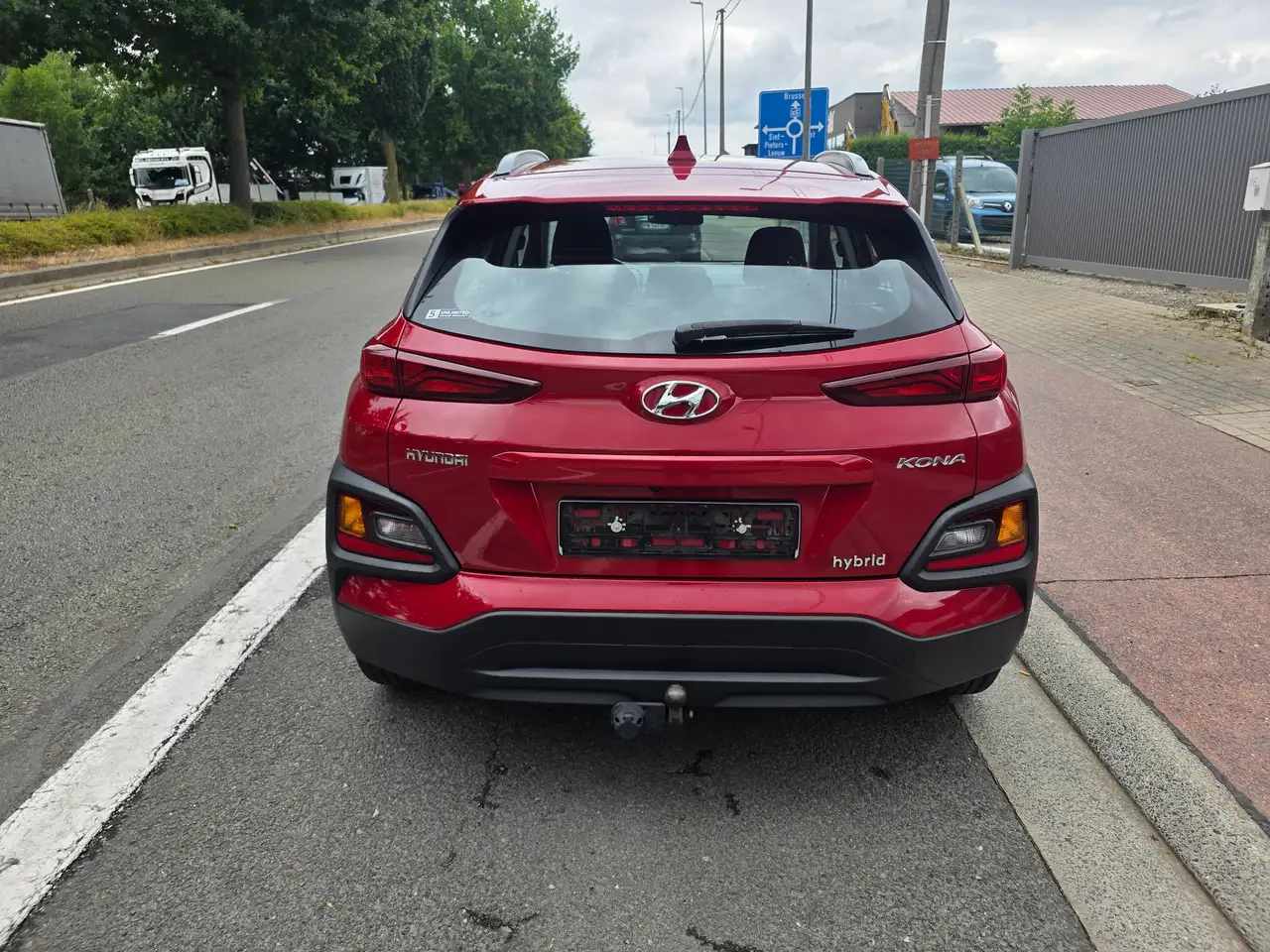 Hyundai Kona HEV 1.6 GDi Hybride 1°EIG. IN PERFECTE STAAT MET 12 GRAANTIE+BOEKJE !!, миниатюра 6