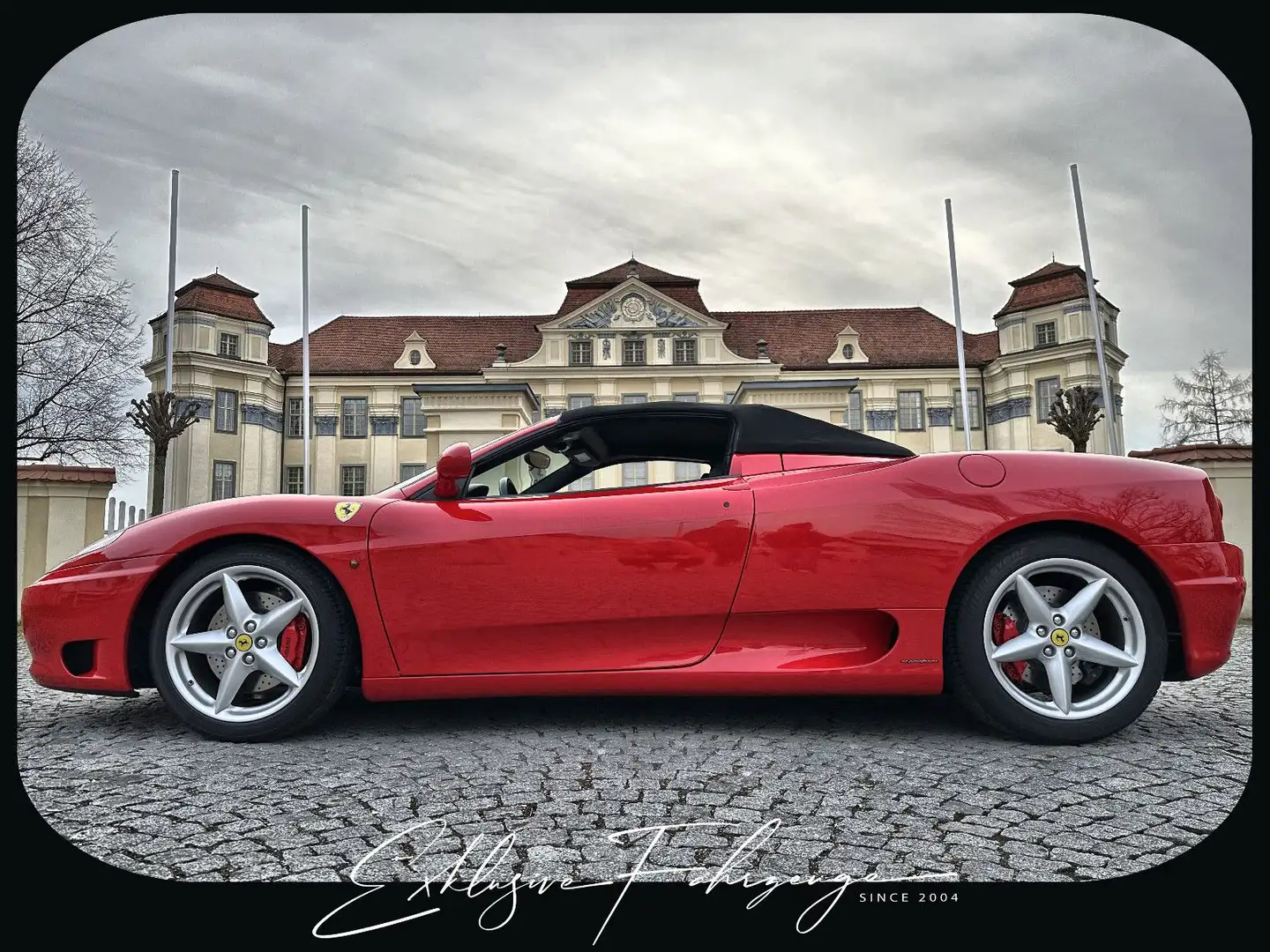 Ferrari 360 Spider|Service NEU|3880km|Scuderia Shields| Red - 2
