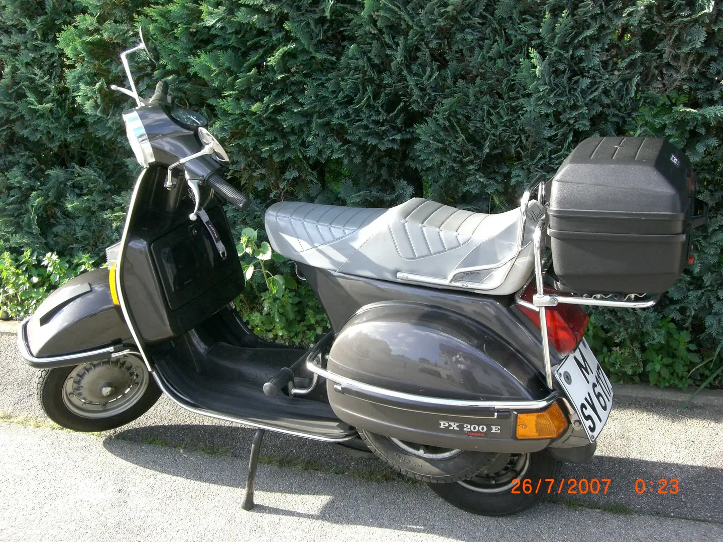 Vespa PX 200 E Lusso Grijs - 1