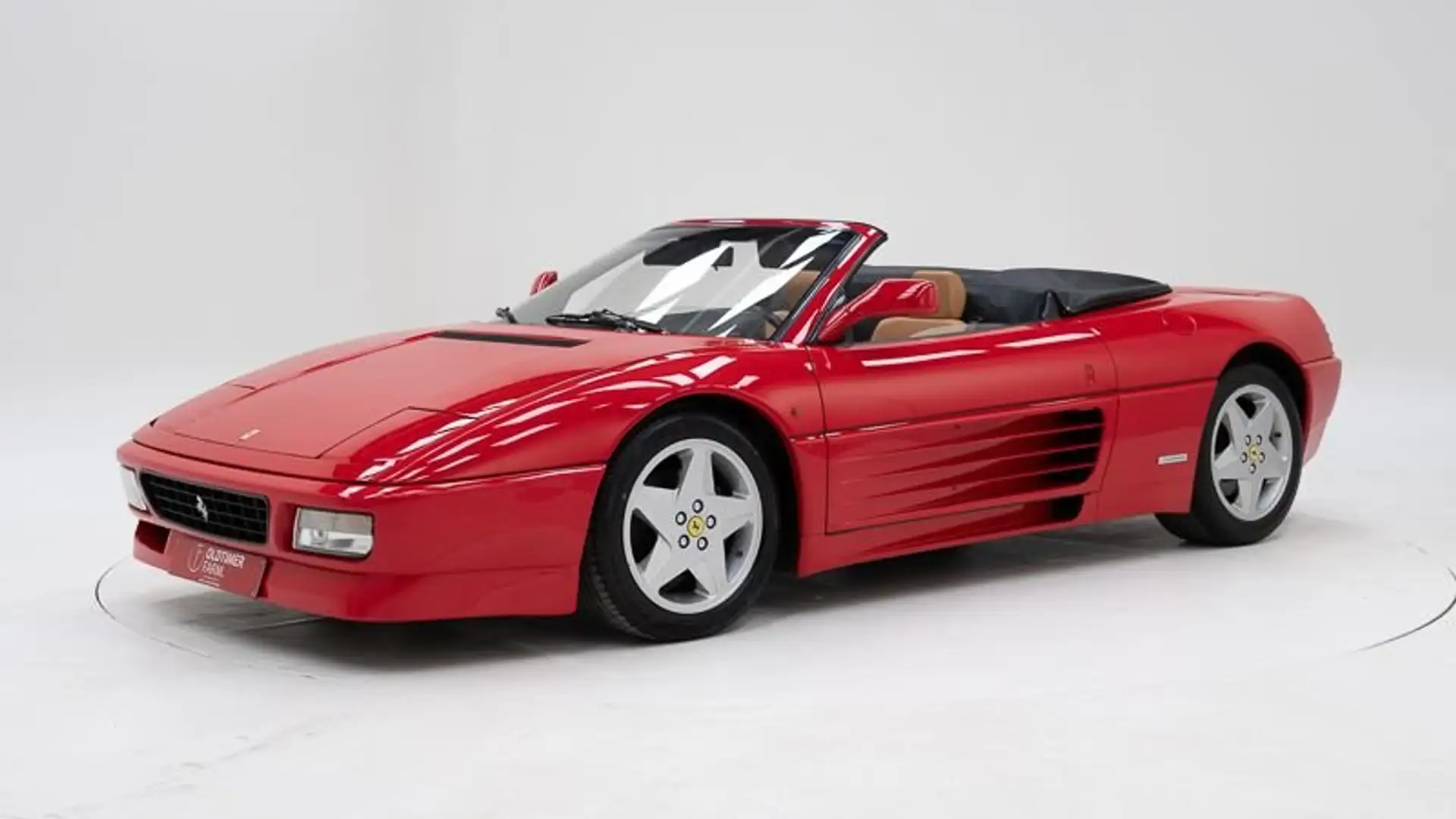 Ferrari 348 Spider Red '93 CH7851 Rouge - 1