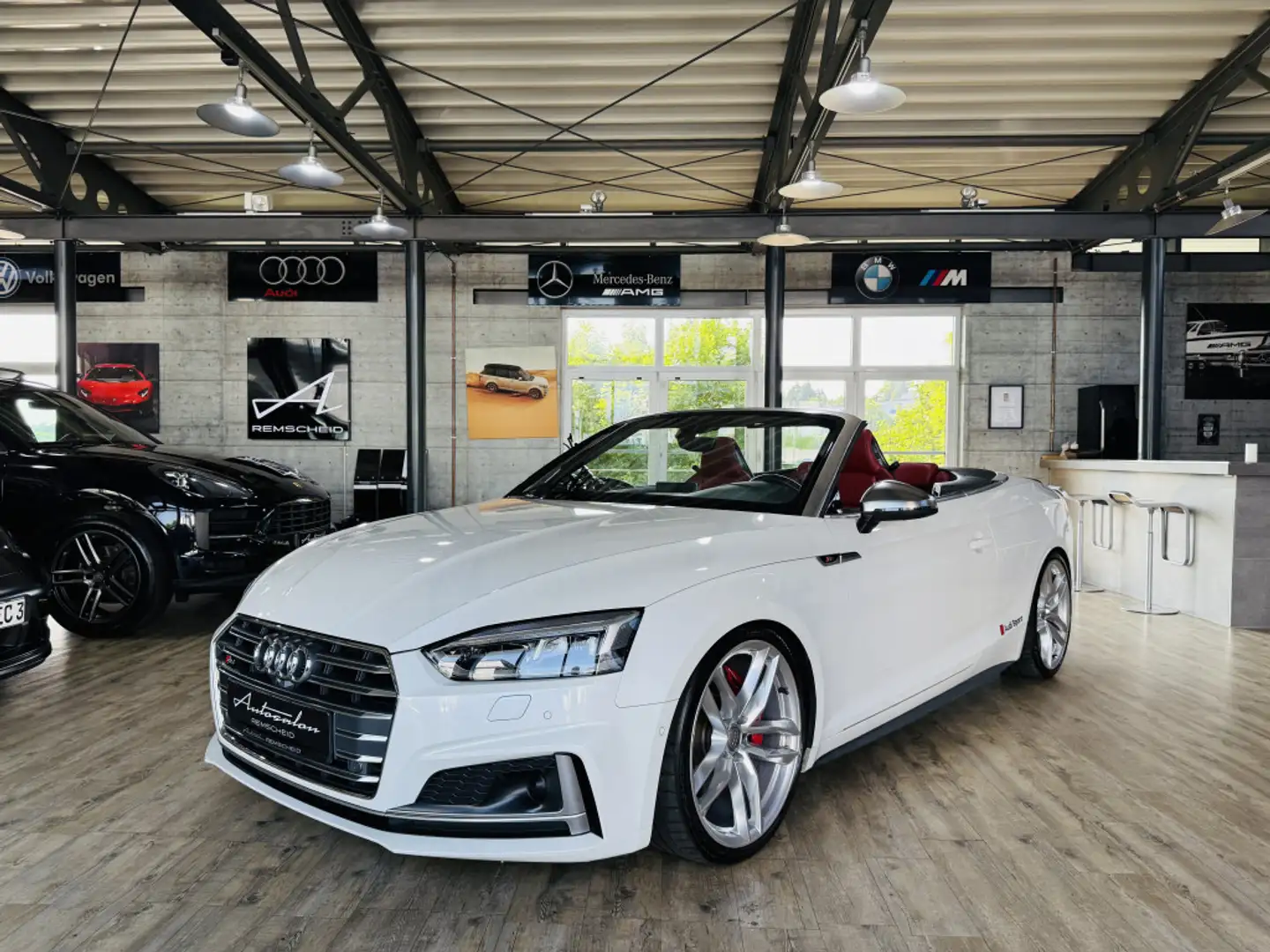 Audi S5 3.0 TFSI quattro Cabrio*ACC*B&O*LED*H&R* Weiß - 1