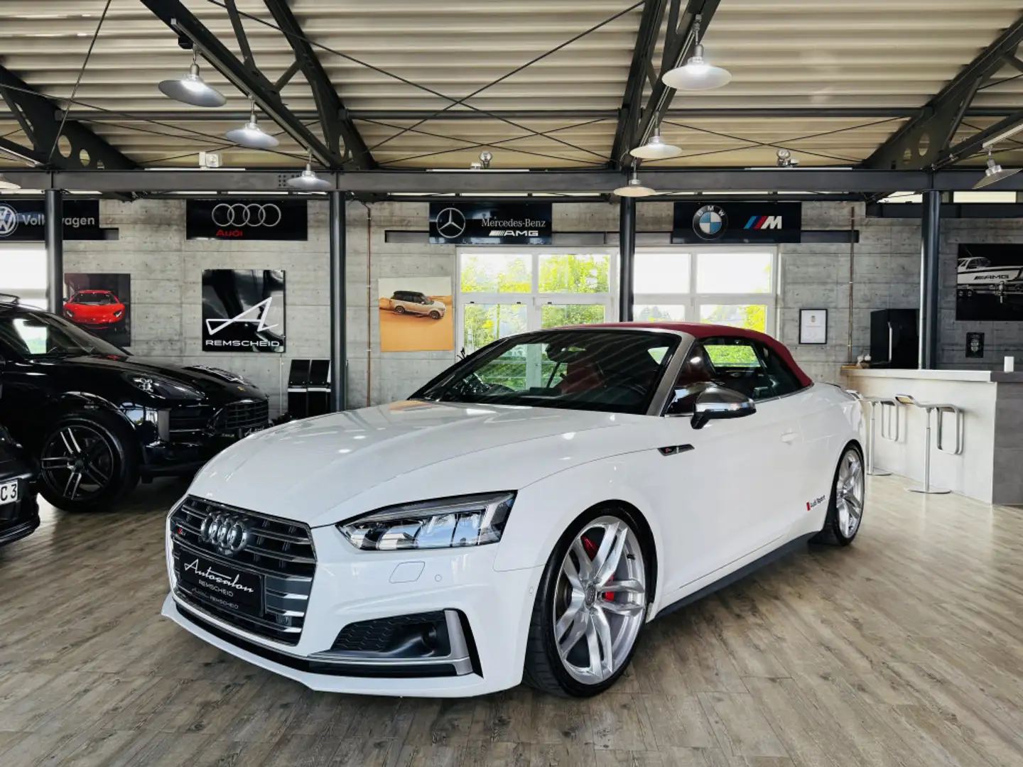 Audi S5 3.0 TFSI quattro Cabrio*ACC*B&O*LED*H&R* Weiß - 2