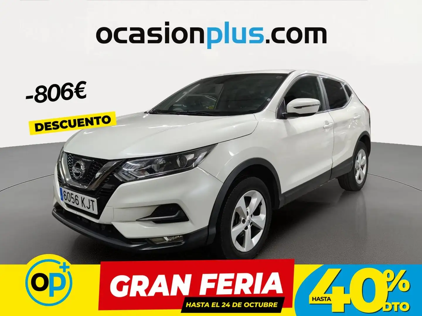 Nissan Qashqai 1.5dCi Acenta 4x2 Blanco - 1