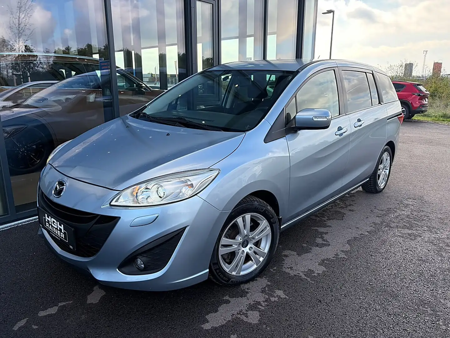 Mazda 5 Mazda5 2,0i TX Plus Navi Aut. 1.Besitz Blau - 2