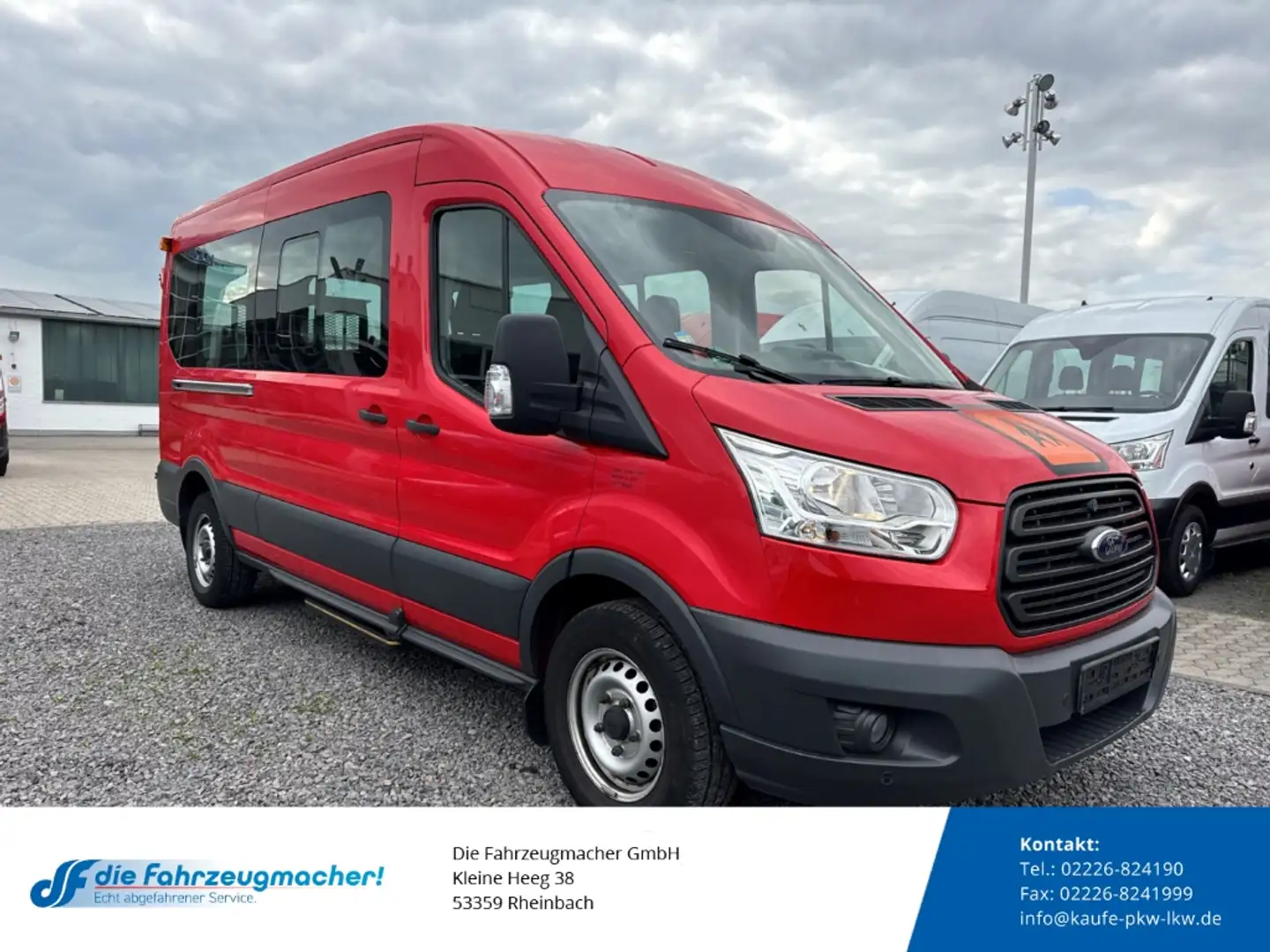 Ford Transit Kombi 350 L3 2.2 TDCi DPF *4078 *EXPORT Rosso - 1