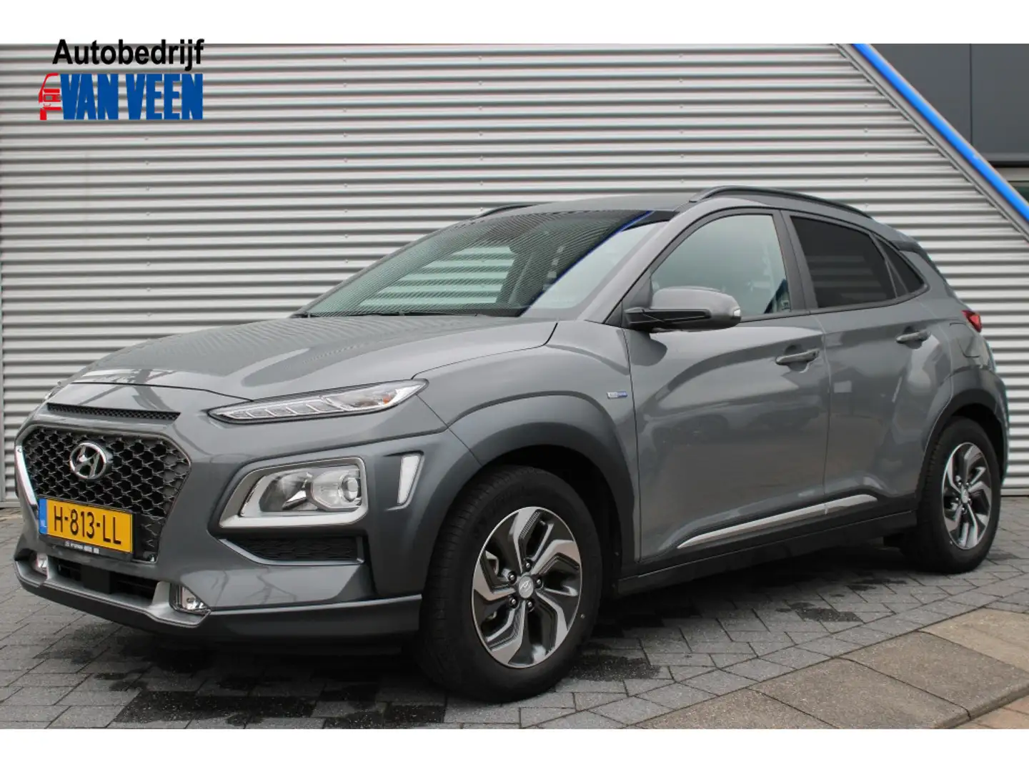 Hyundai KONA 1.6 GDI HEV Fashion + Trekhaak Grijs - 1