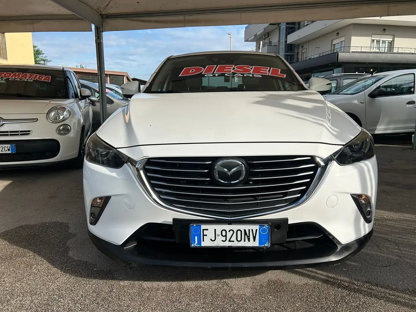 Mazda CX-3 CX-3 1.5d Exceed awd 105cv Bianco - 2