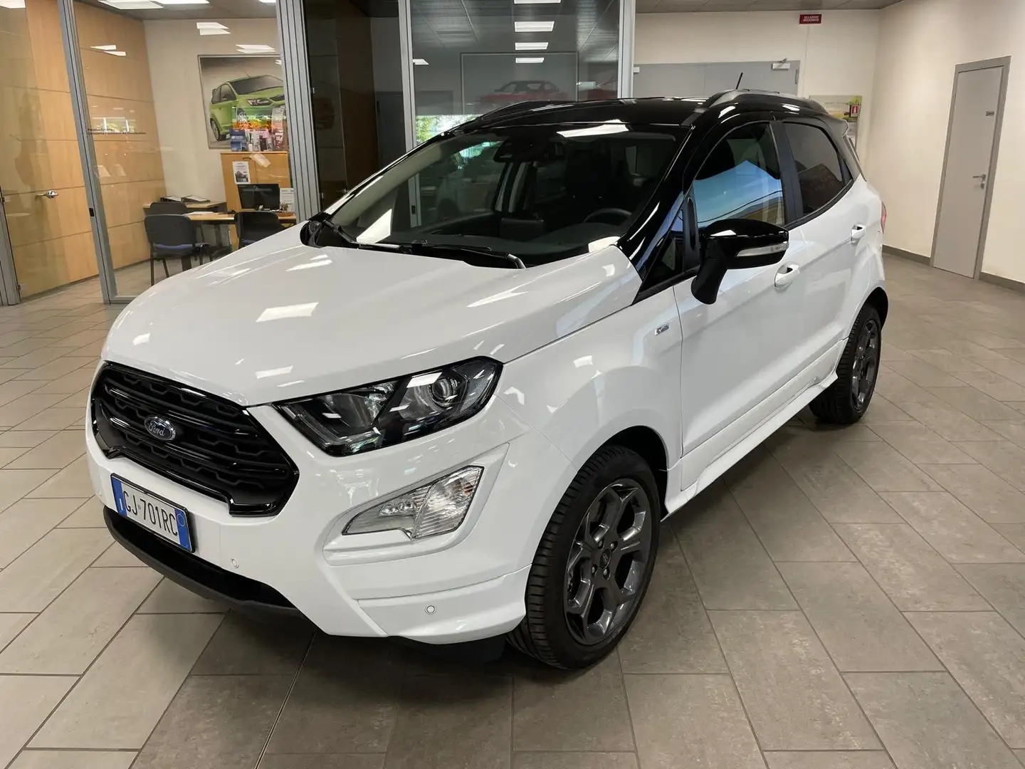 Ford EcoSport 1.0 benzina 125cv.  ST-Line ,GARANZIA FORD 47 MESI Bianco - 1