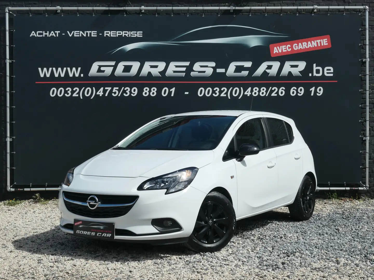 Opel Corsa-e 1.2i / GPS / AIRCO / 85.929 KM / GARANTIE  1AN Biały - 1
