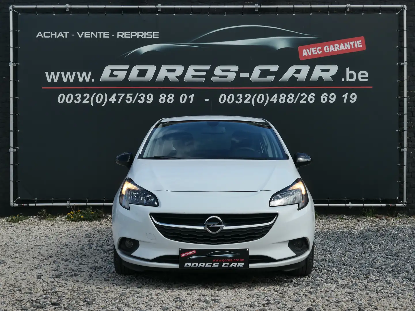 Opel Corsa-e 1.2i / GPS / AIRCO / 85.929 KM / GARANTIE  1AN Weiß - 2