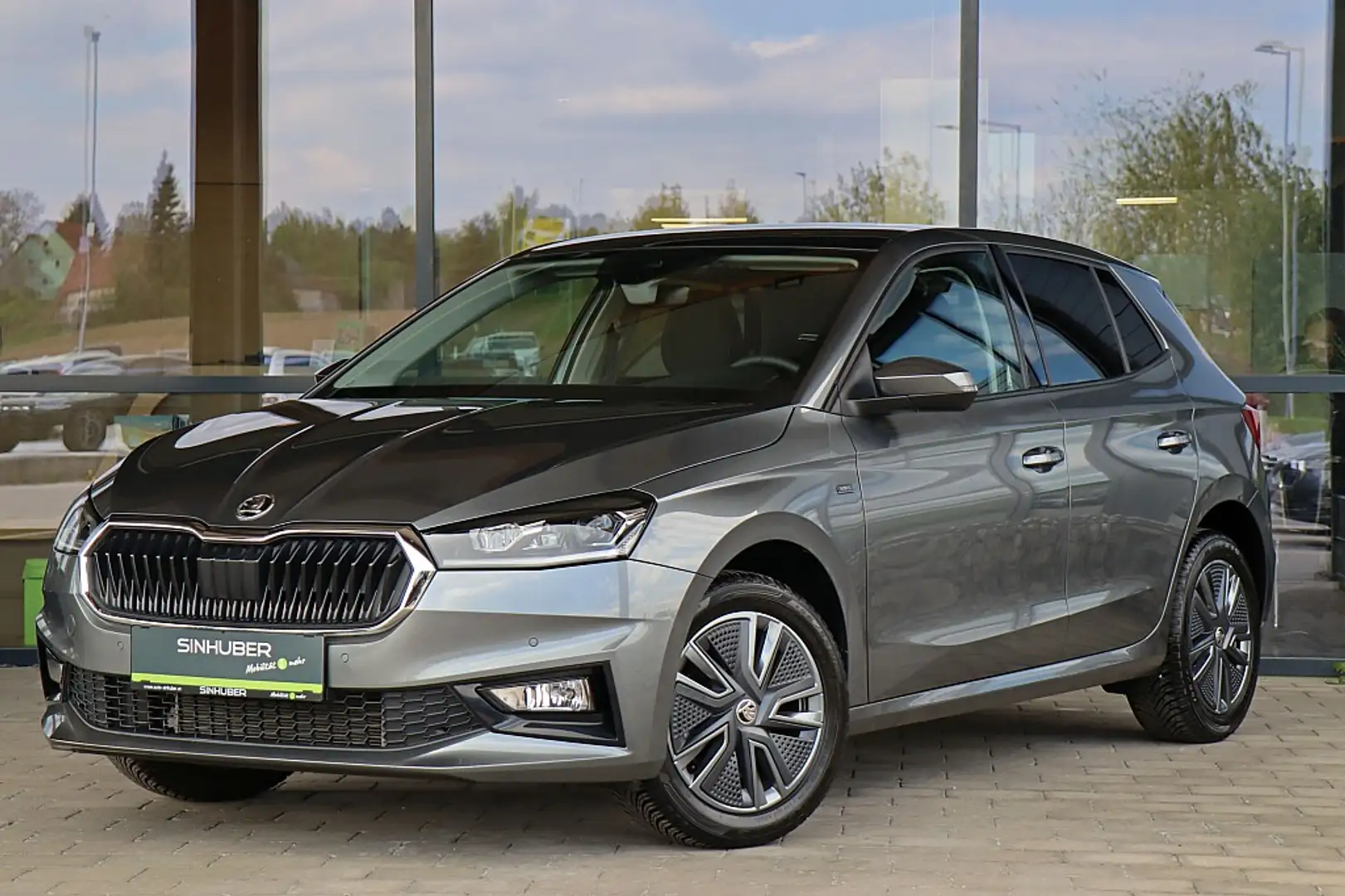 Skoda Fabia Selection 1,0 TSI DSG ACC, LED, Navi, Panorama,... Gris - 1