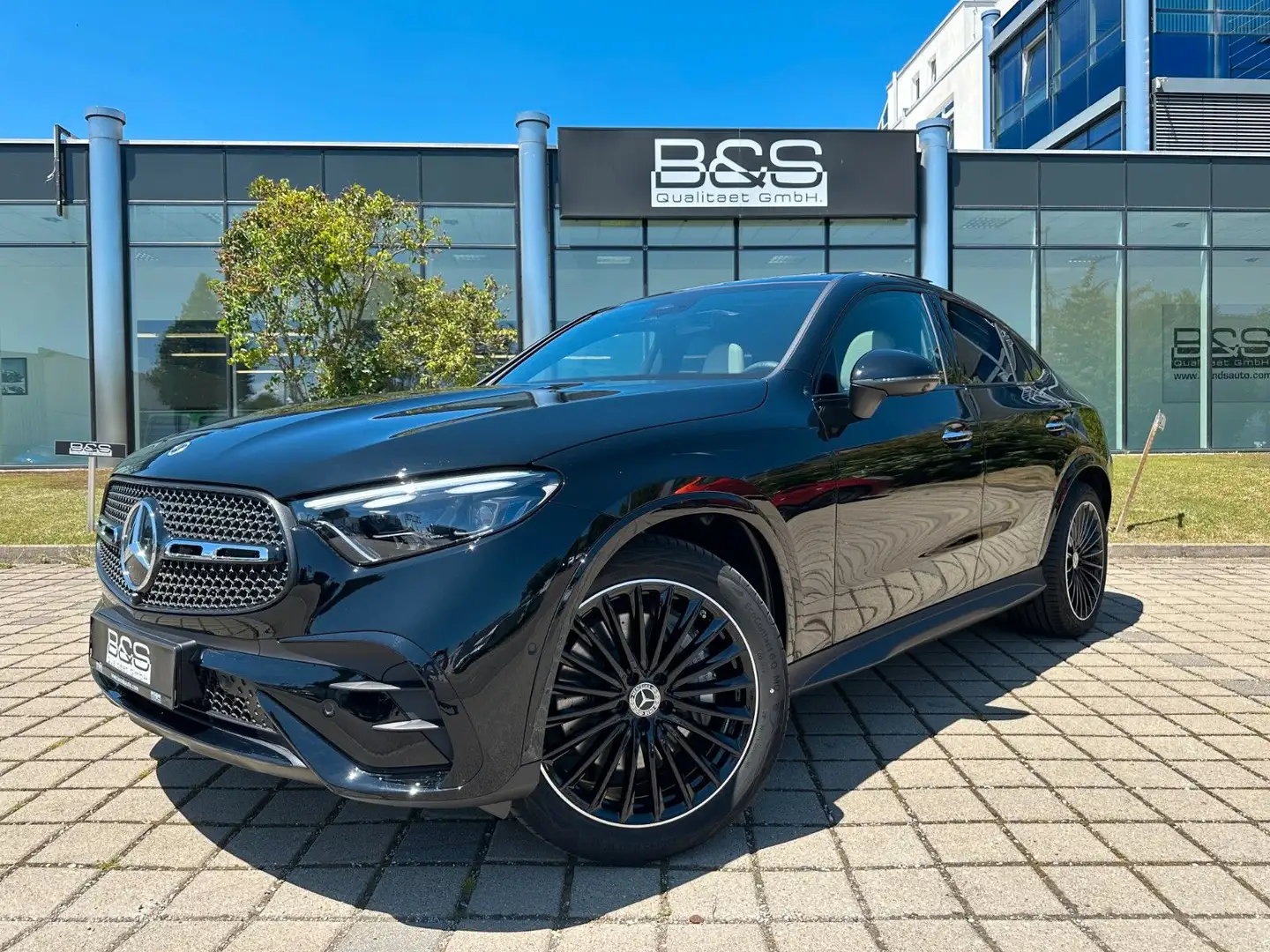Mercedes-Benz GLC 450 Coupe 4Matic AMG DISTR,PANO,BURM,Usw Noir - 1