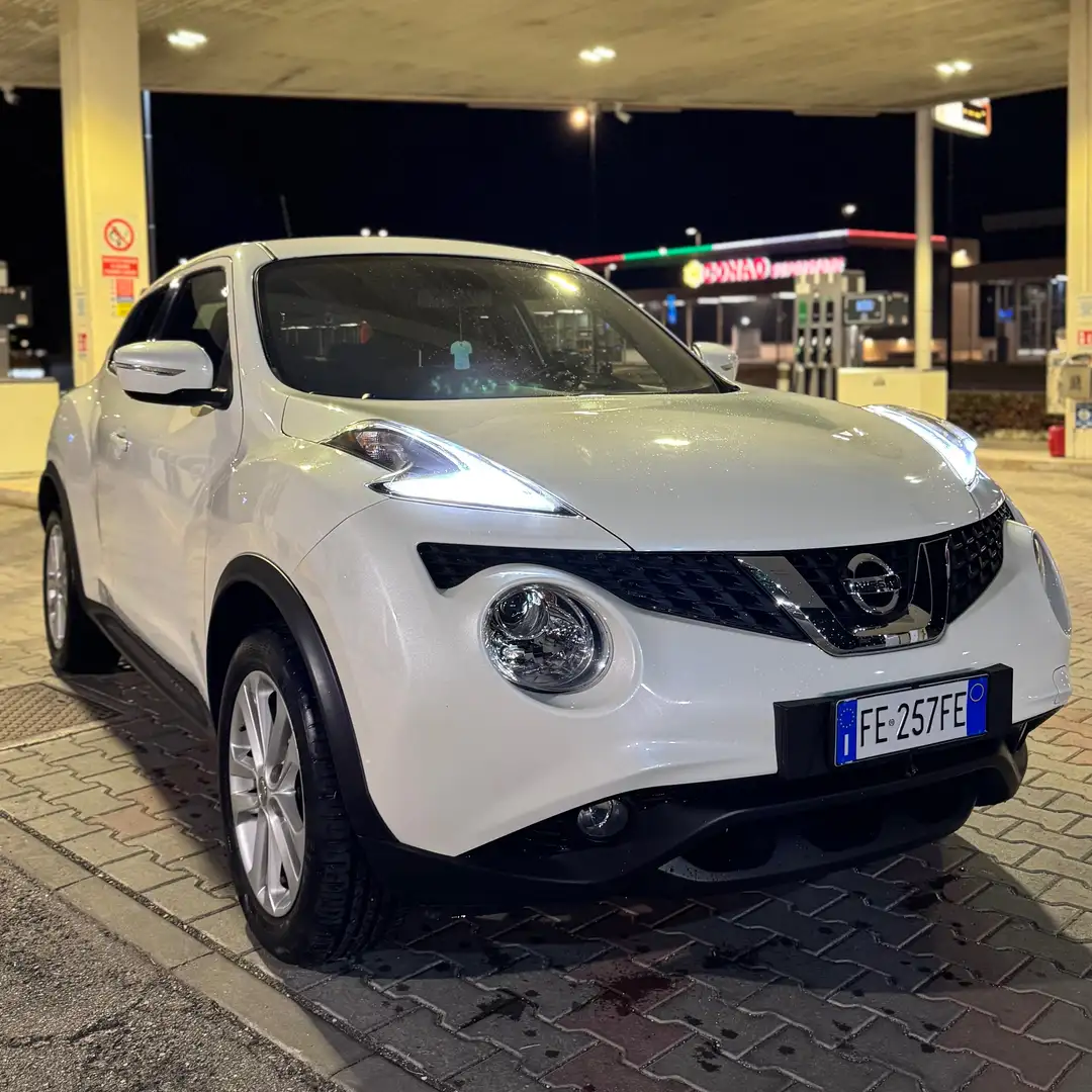 Nissan Juke Juke I 2015 1.5 dci Acenta 110cv E6 Bianco - 2