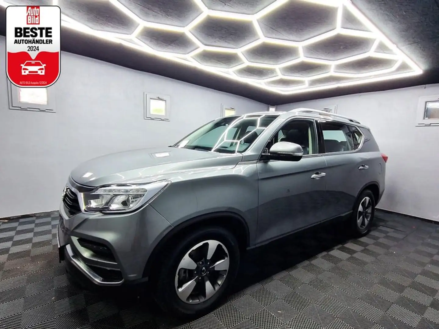 SsangYong Rexton SAPPHIRE|PANORAMA|7SITZER|LEDER|NAVI| Szürke - 1