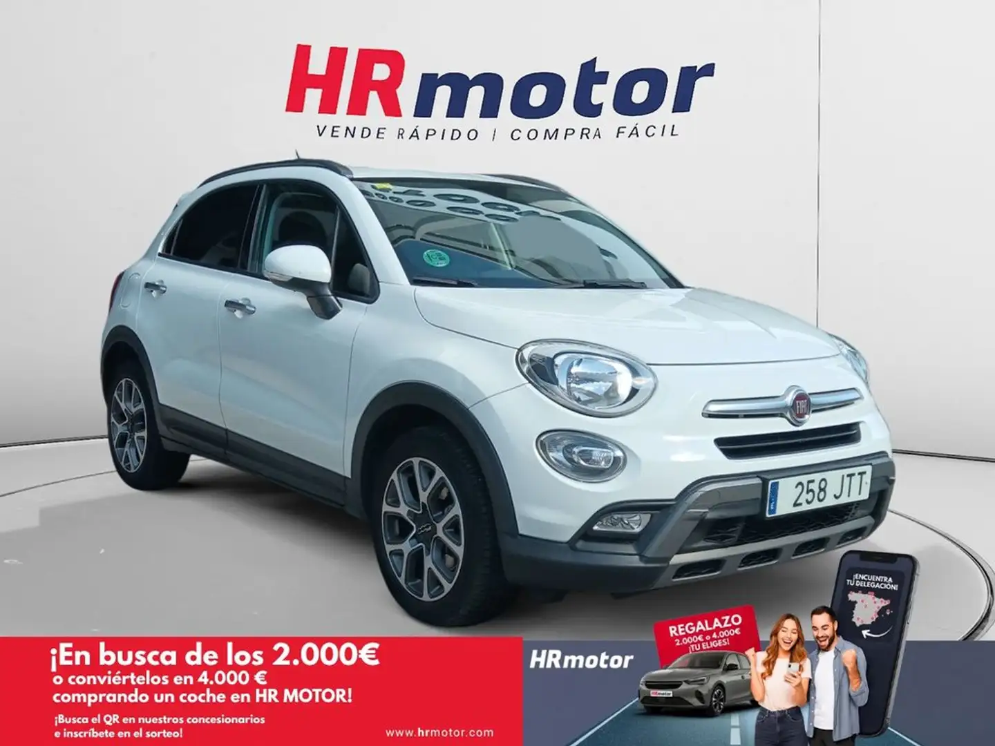 Fiat 500X Pop Star Blanc - 1