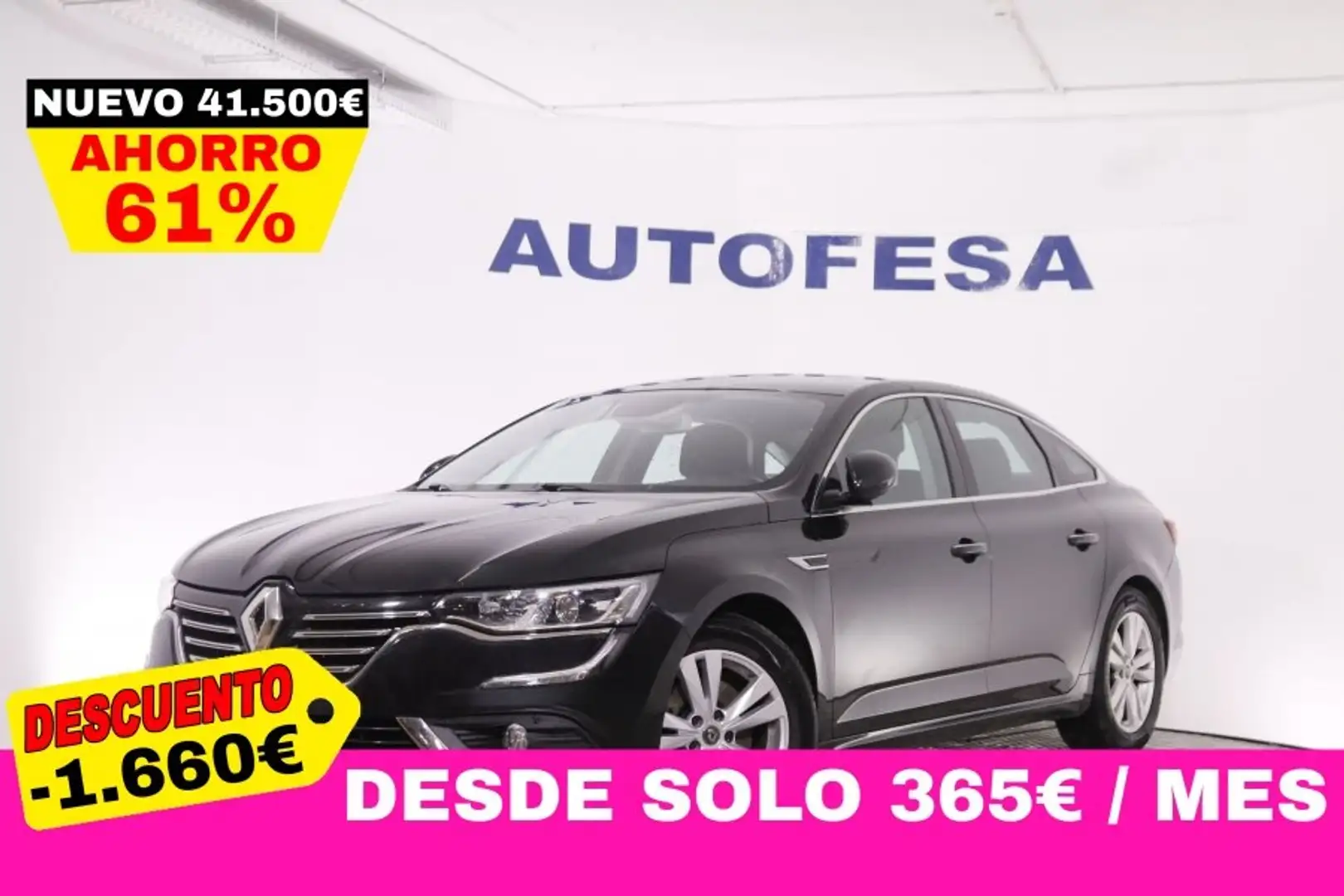Renault Talisman 2.0 DCI BLUE LIMITED BUSINESS AUTO 160CV 4P # IVA Negro - 1