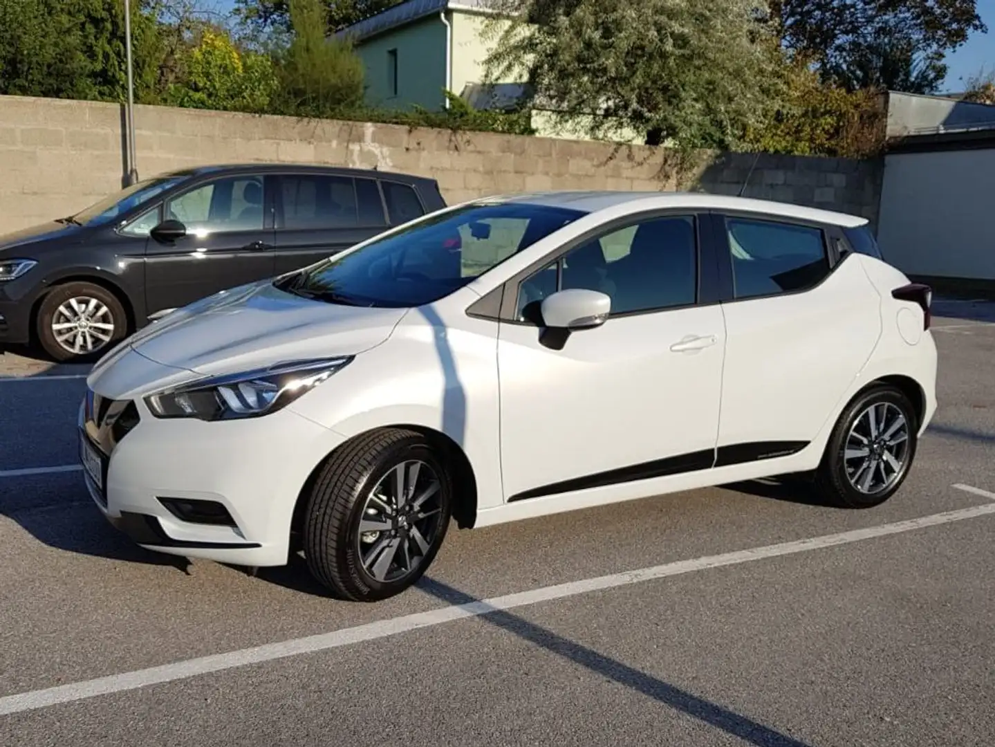 Nissan Micra IG-T Acenta Weiß - 1