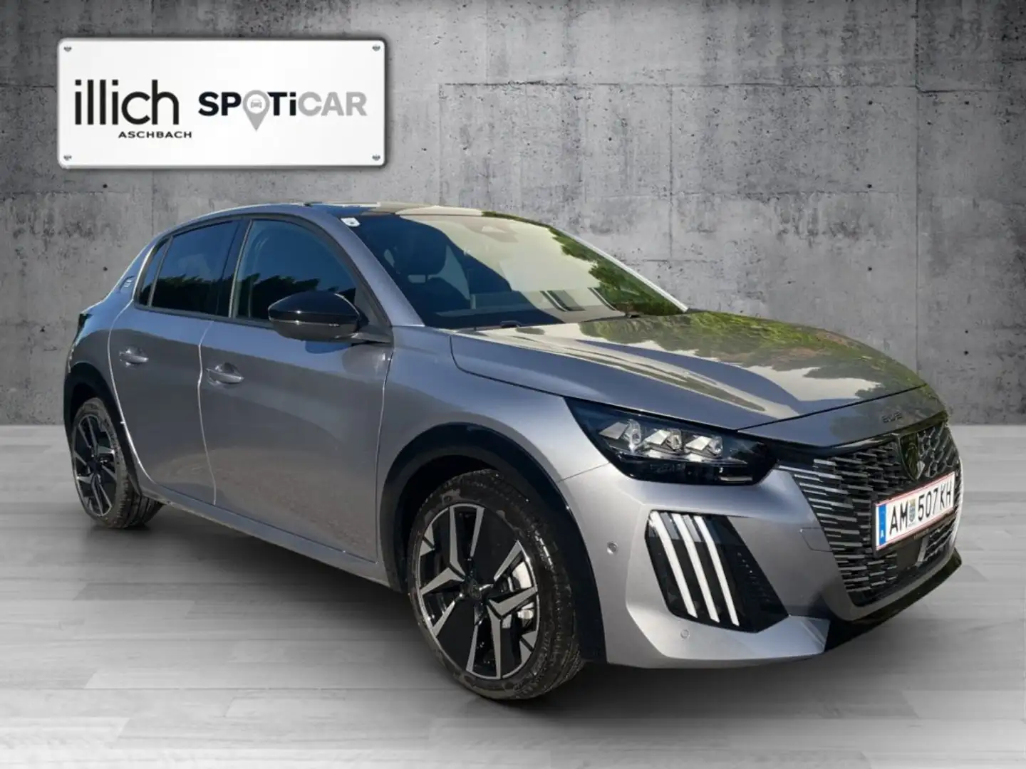Peugeot 208 E-208 GT Elektromotor 156 - Batterie 54 kWh Grau - 1